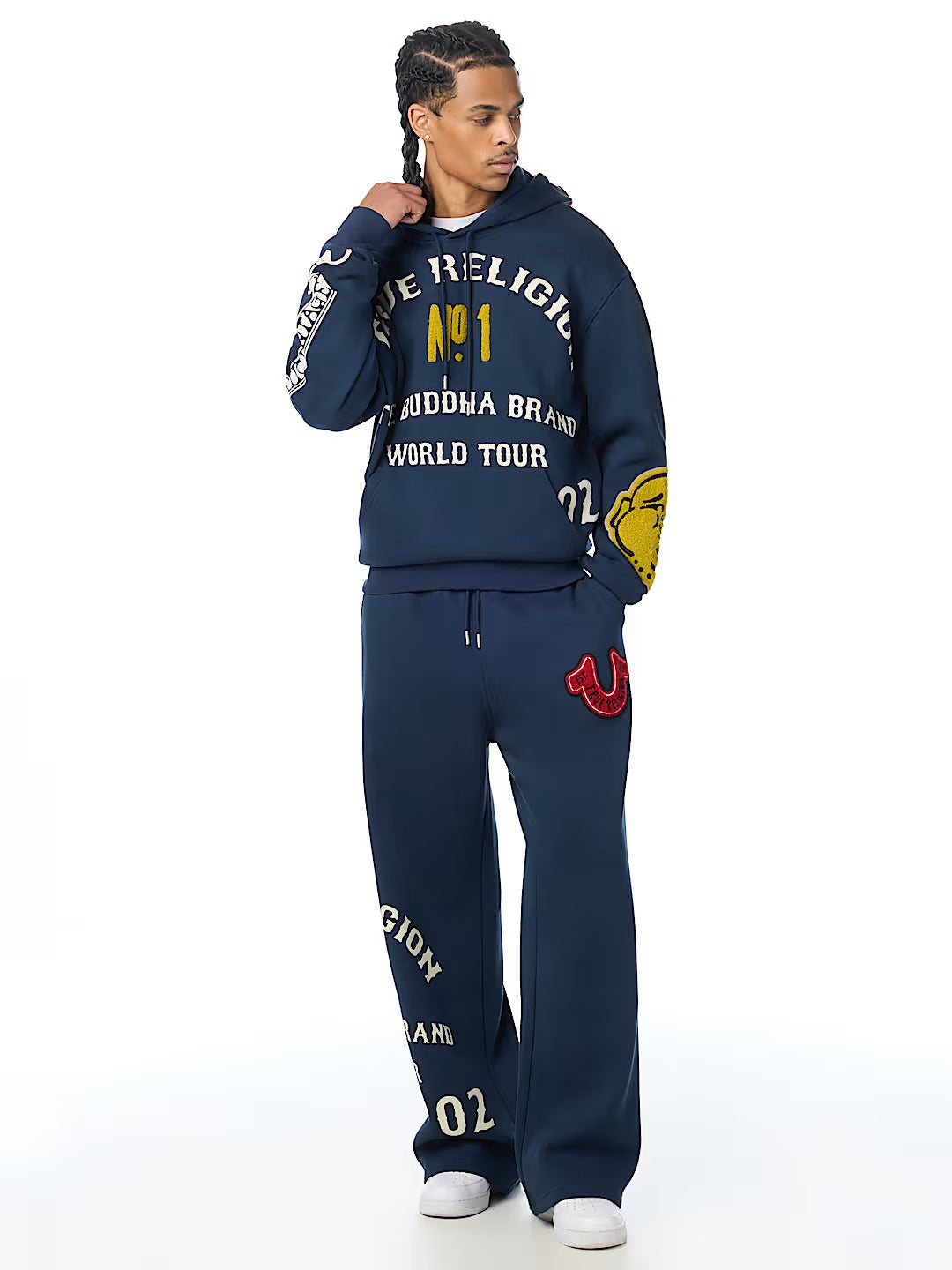 True Religion - Authentic Vintage Logo Baggy Sweatpant