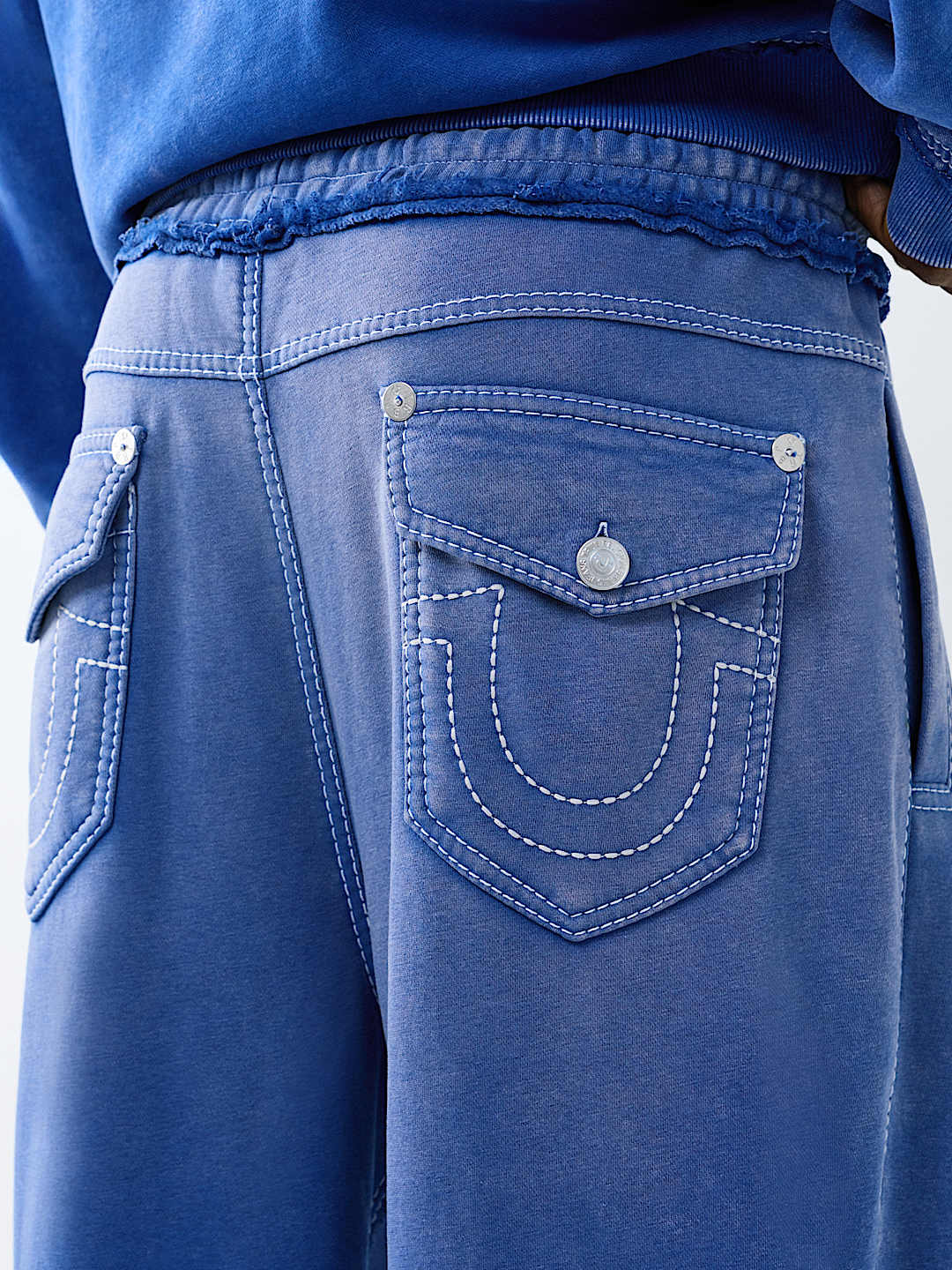 True Religion - Big T Washed Baggy Sweatpant