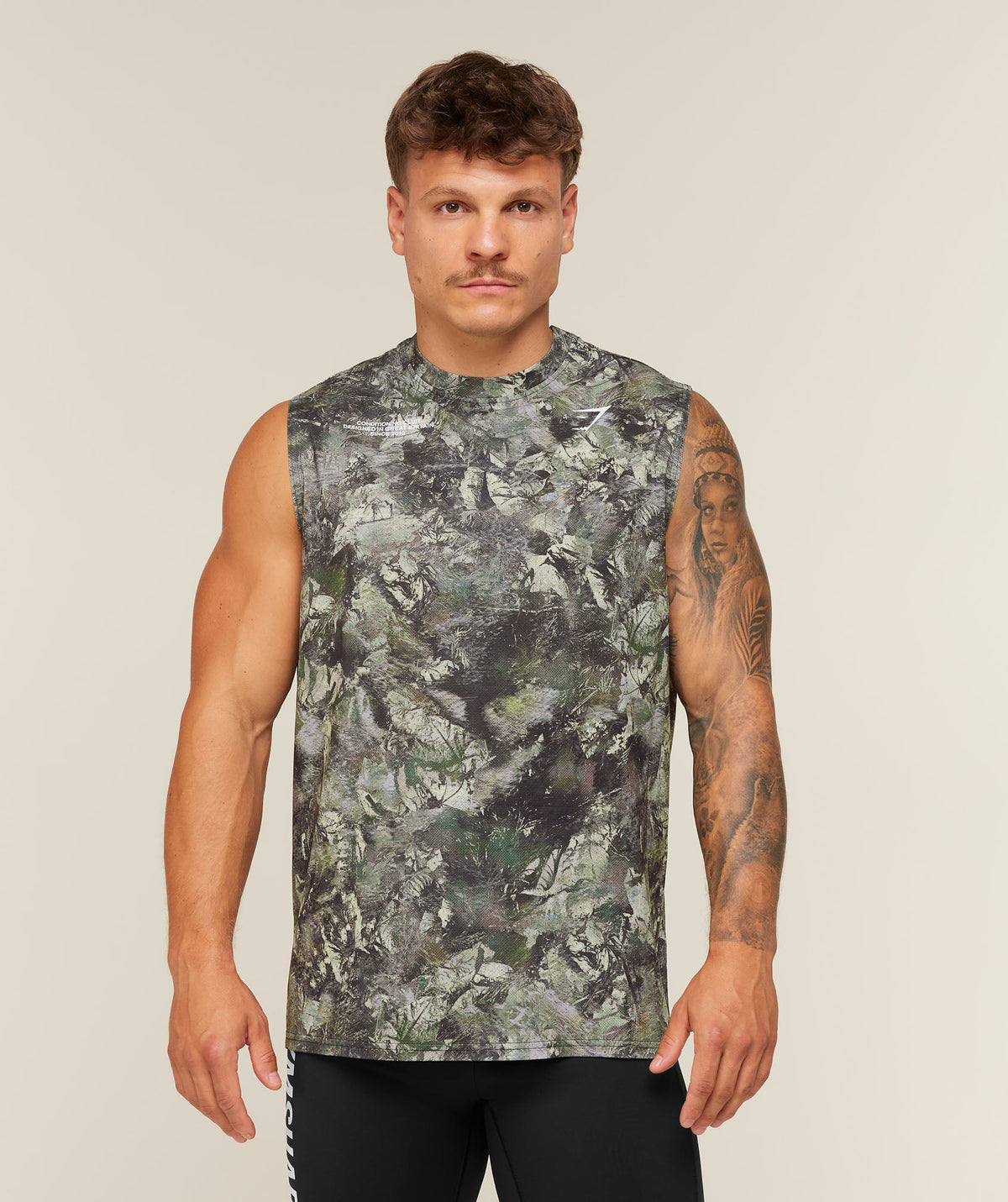 Gymshark conditioning club washed tank sleeveless, photo 2