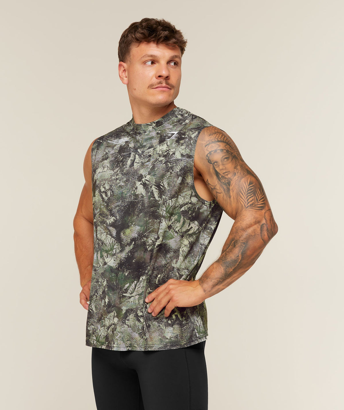 Gymshark conditioning club washed tank sleeveless, photo 3