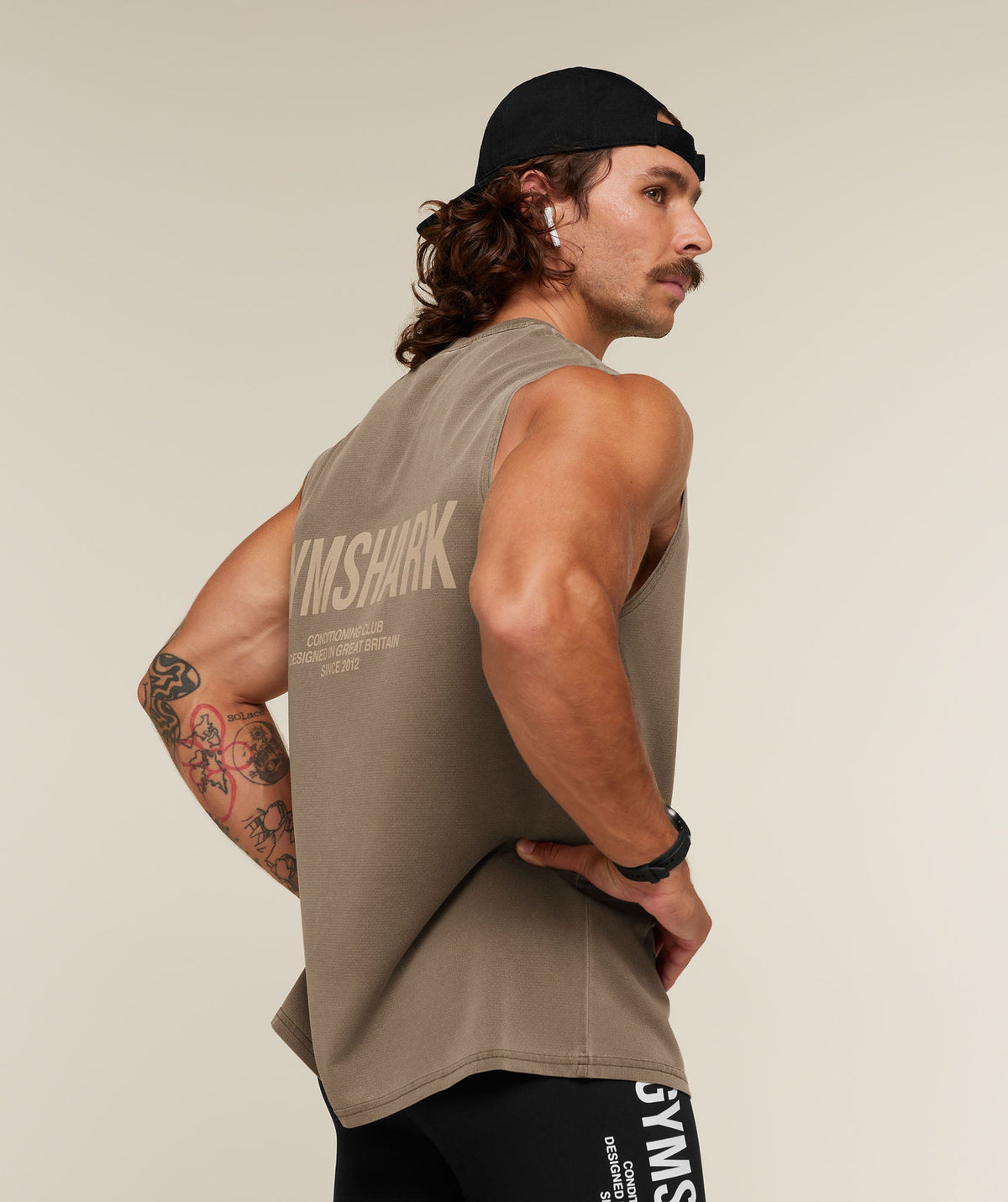 Gymshark conditioning club washed tank sleeveless, photo 5