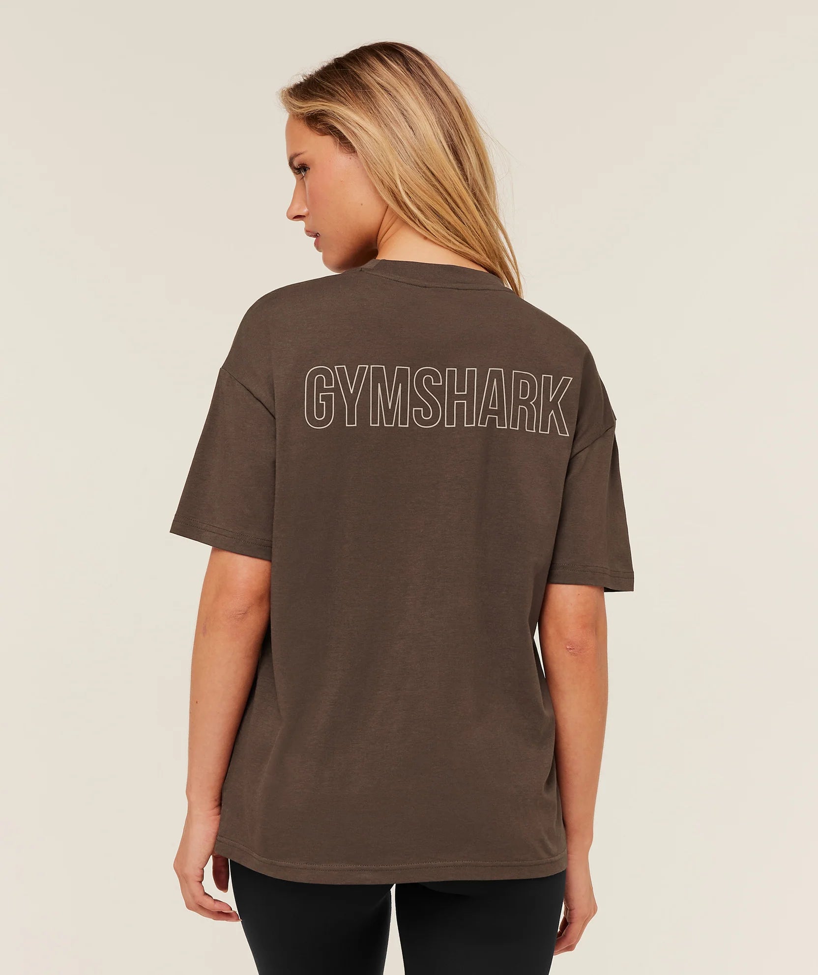 GYMSHARK - Trace Graphic Oversized T-Shirt