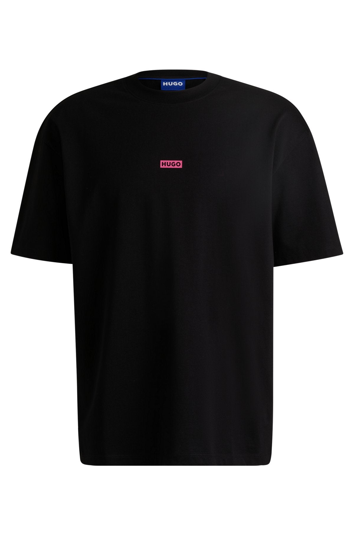 Loose-fit T-shirt in cotton with rear logo artwork