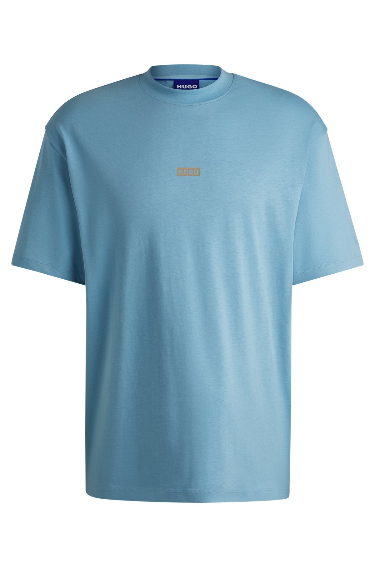 Loose-fit T-shirt in cotton with rear logo artwork