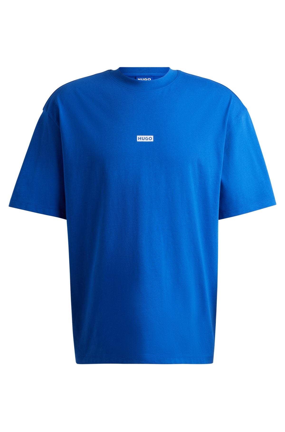 Loose-fit T-shirt in cotton with rear logo artwork