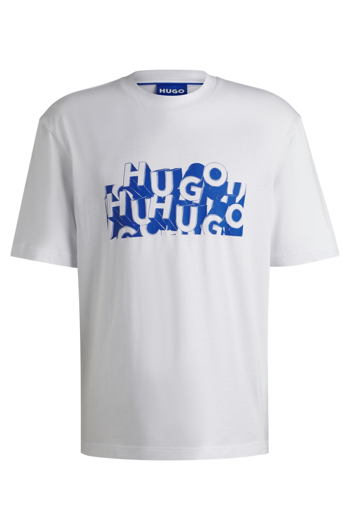 Regular-fit T-shirt in cotton with logo graphic