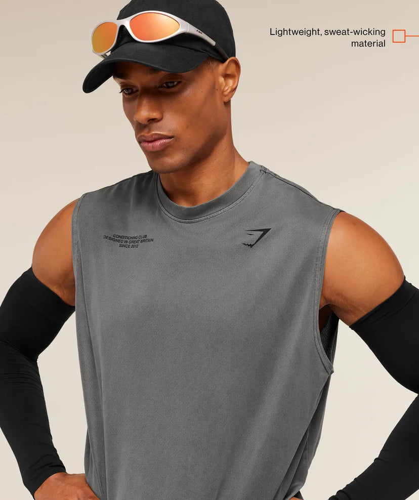 GYMSHARK - Conditioning Club Washed Tank
