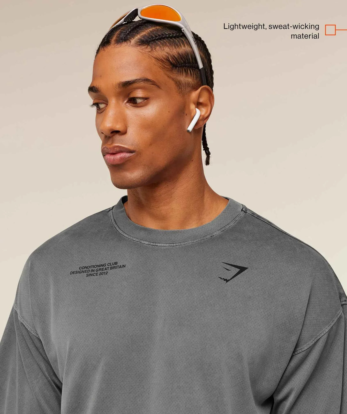 GYMSHARK - Conditioning Club Washed T-Shirt
