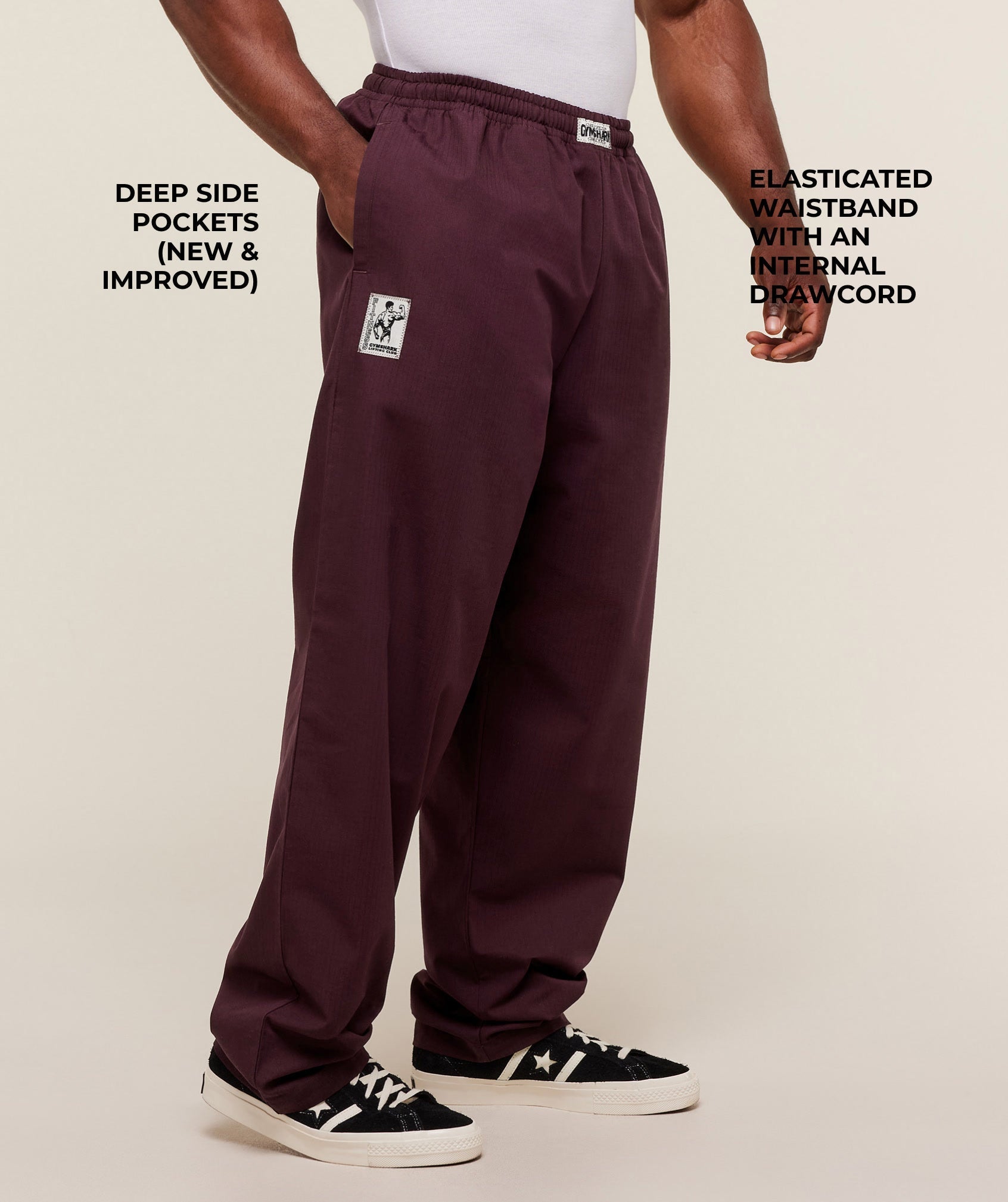 GYMSHARK - Straight Leg Pumper Pants
