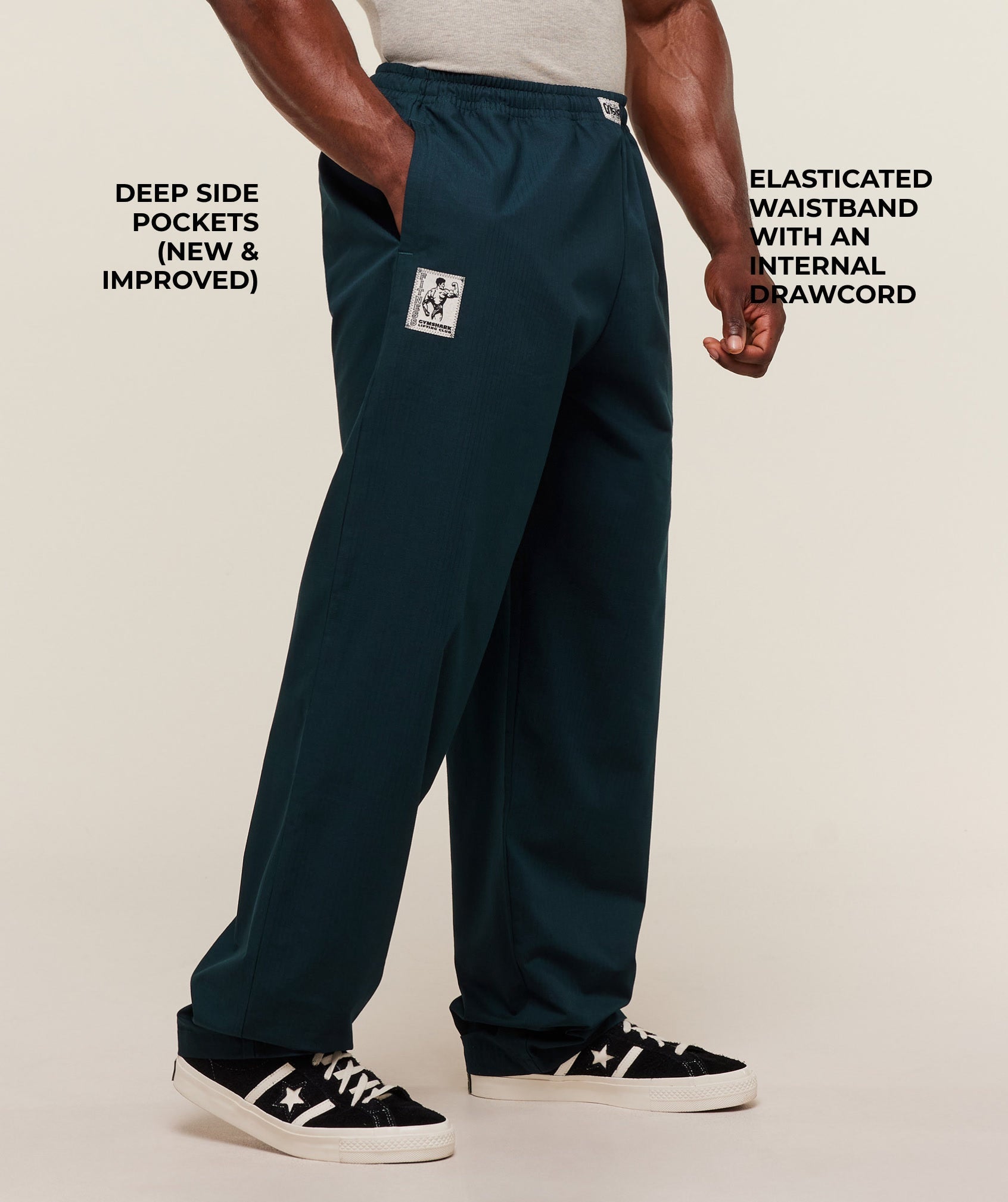 GYMSHARK - Straight Leg Pumper Pants