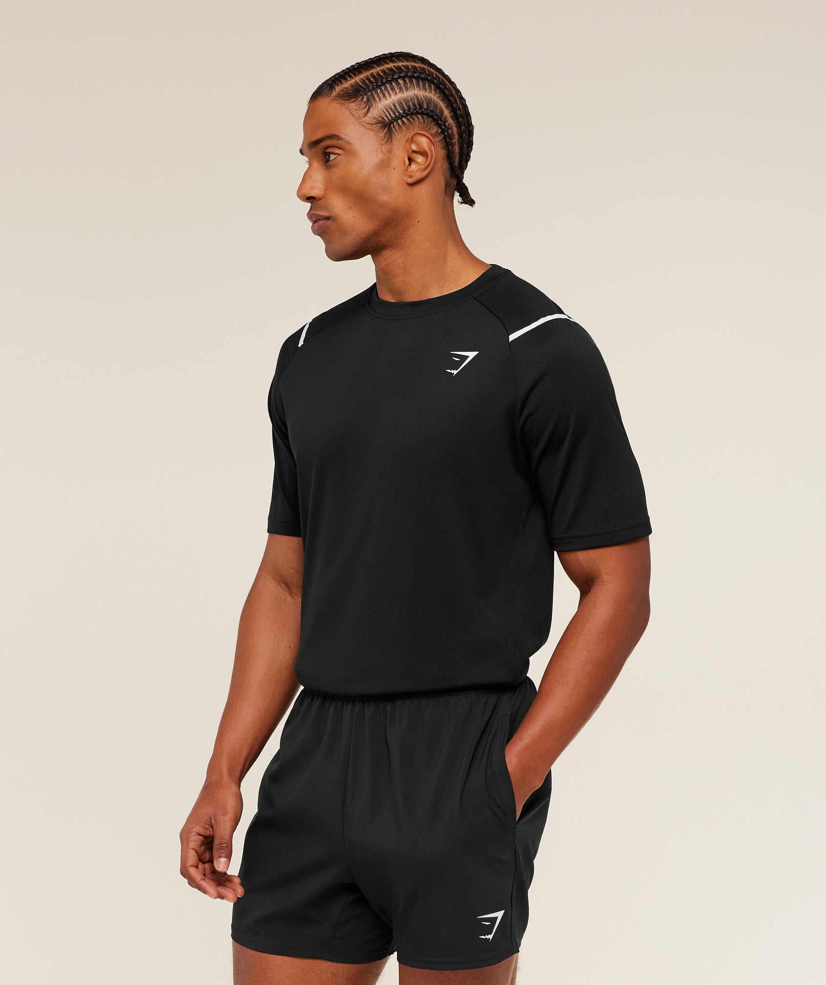 GYMSHARK - Arrival Contrast T-Shirt