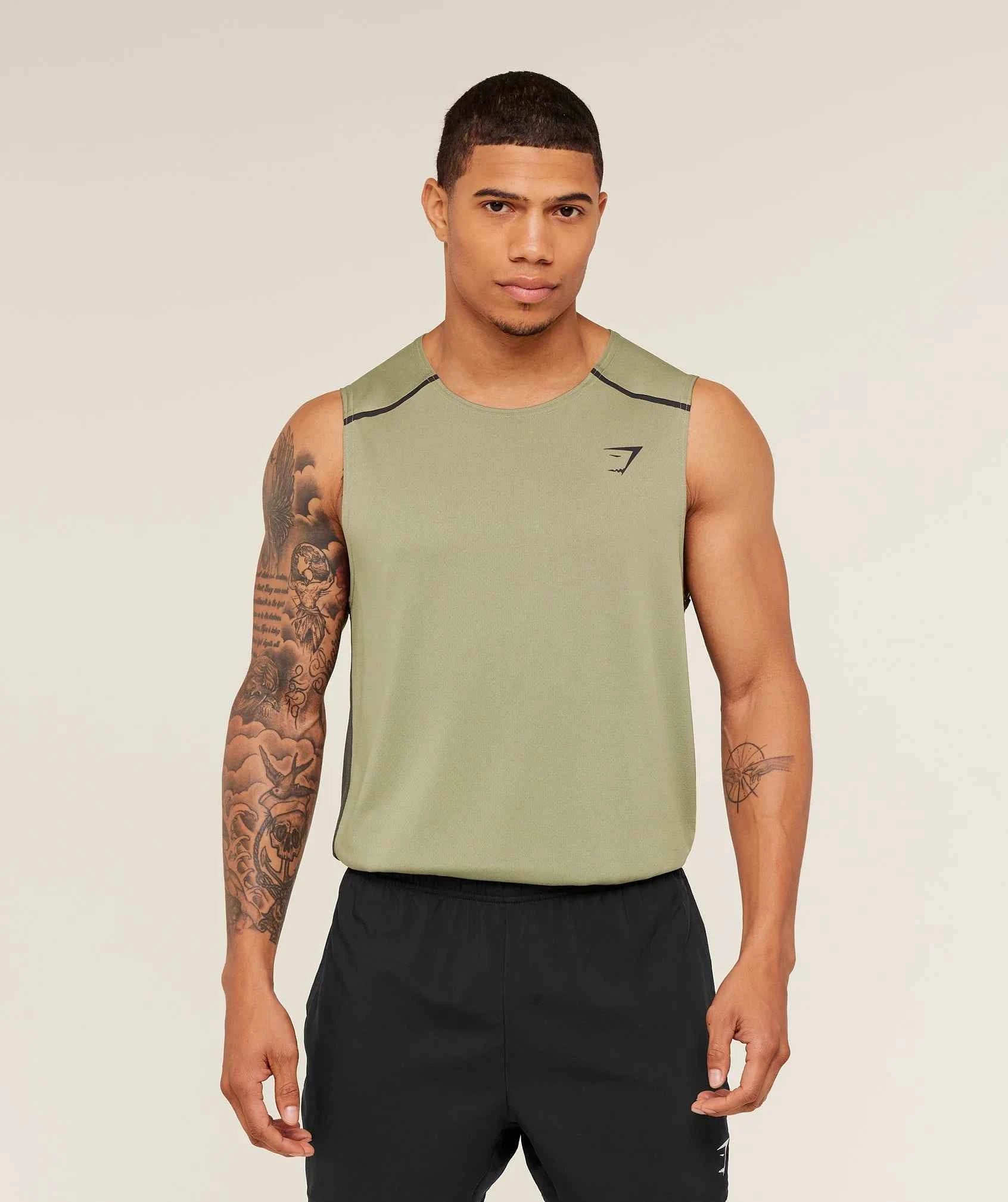 GYMSHARK - Arrival Contrast Tank