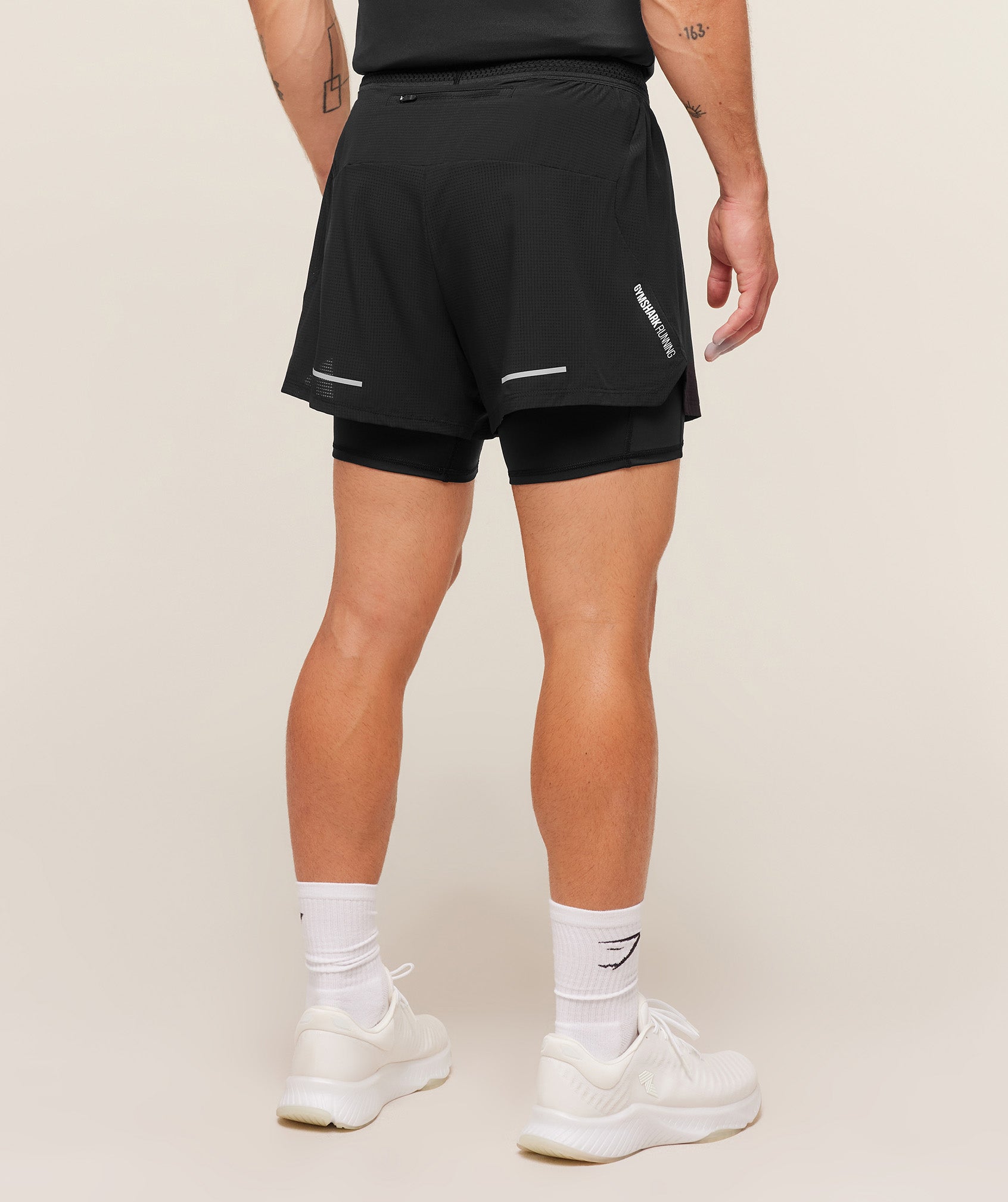 GYMSHARK - Running 4" 2in1 Shorts