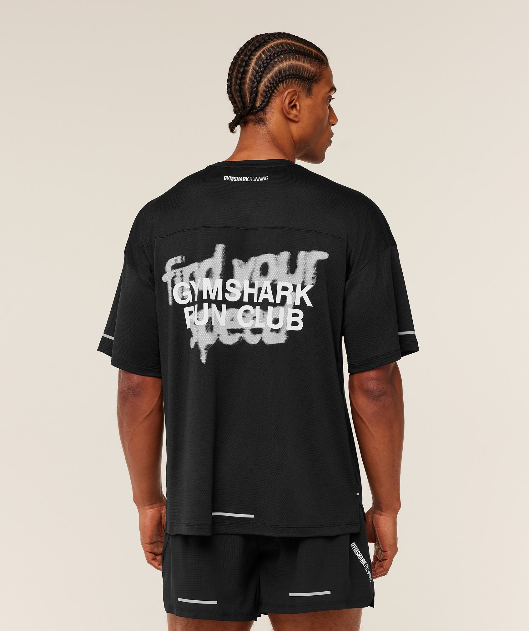 GYMSHARK - Running Graphic T-Shirt