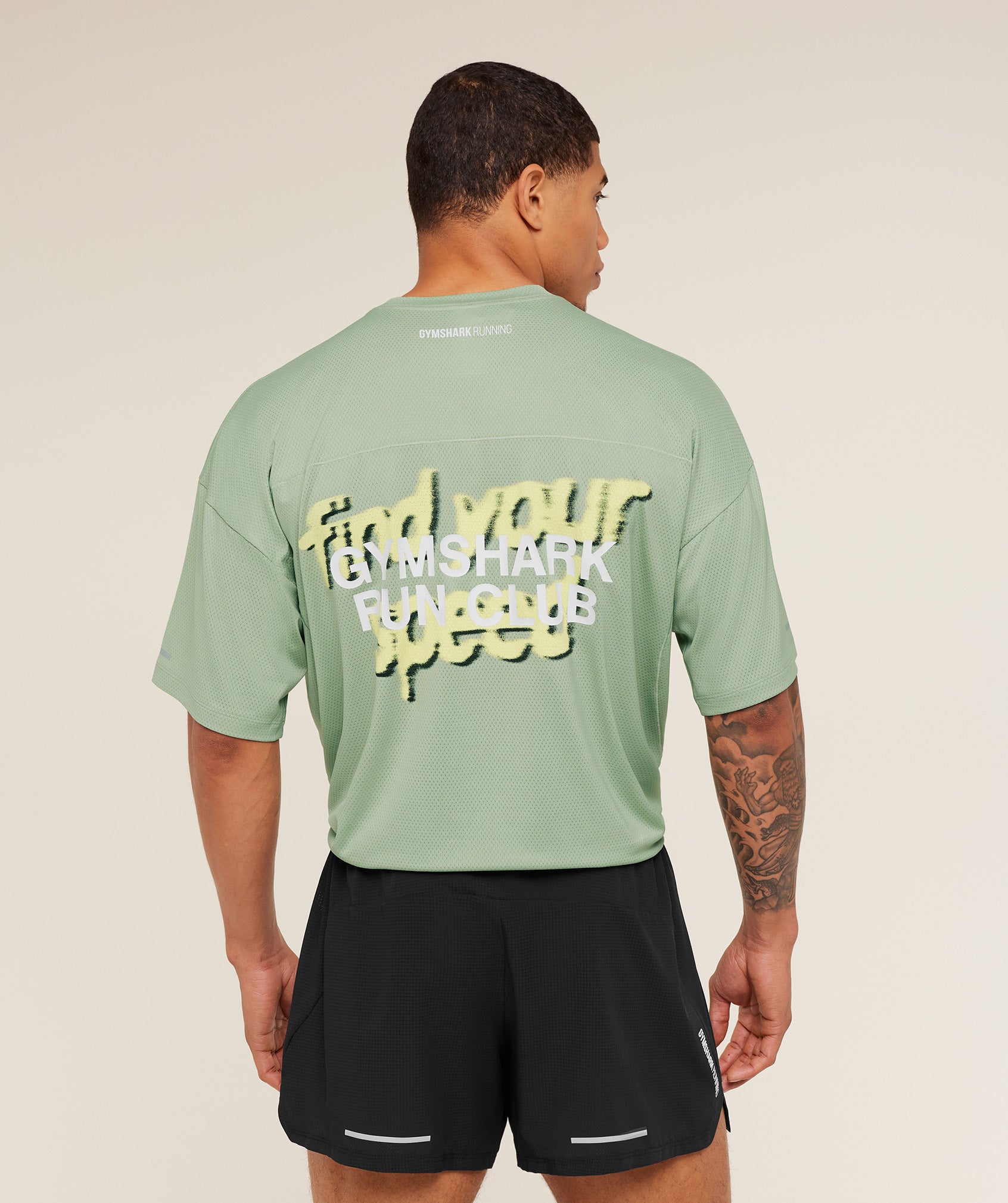 GYMSHARK - Running Graphic T-Shirt