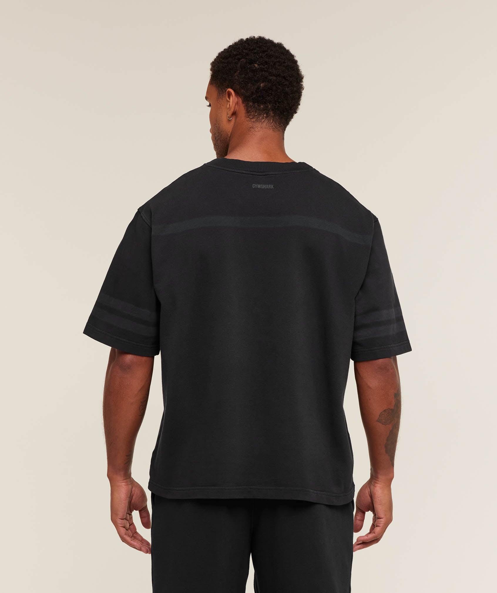 GYMSHARK - Collegiate Washed Jersey T-Shirt