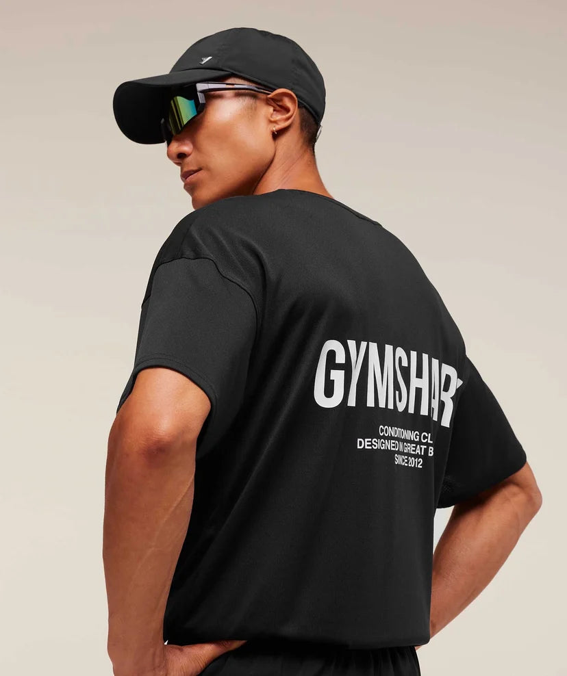 GYMSHARK - Conditioning Club Oversized T-Shirt IMMEDIATE