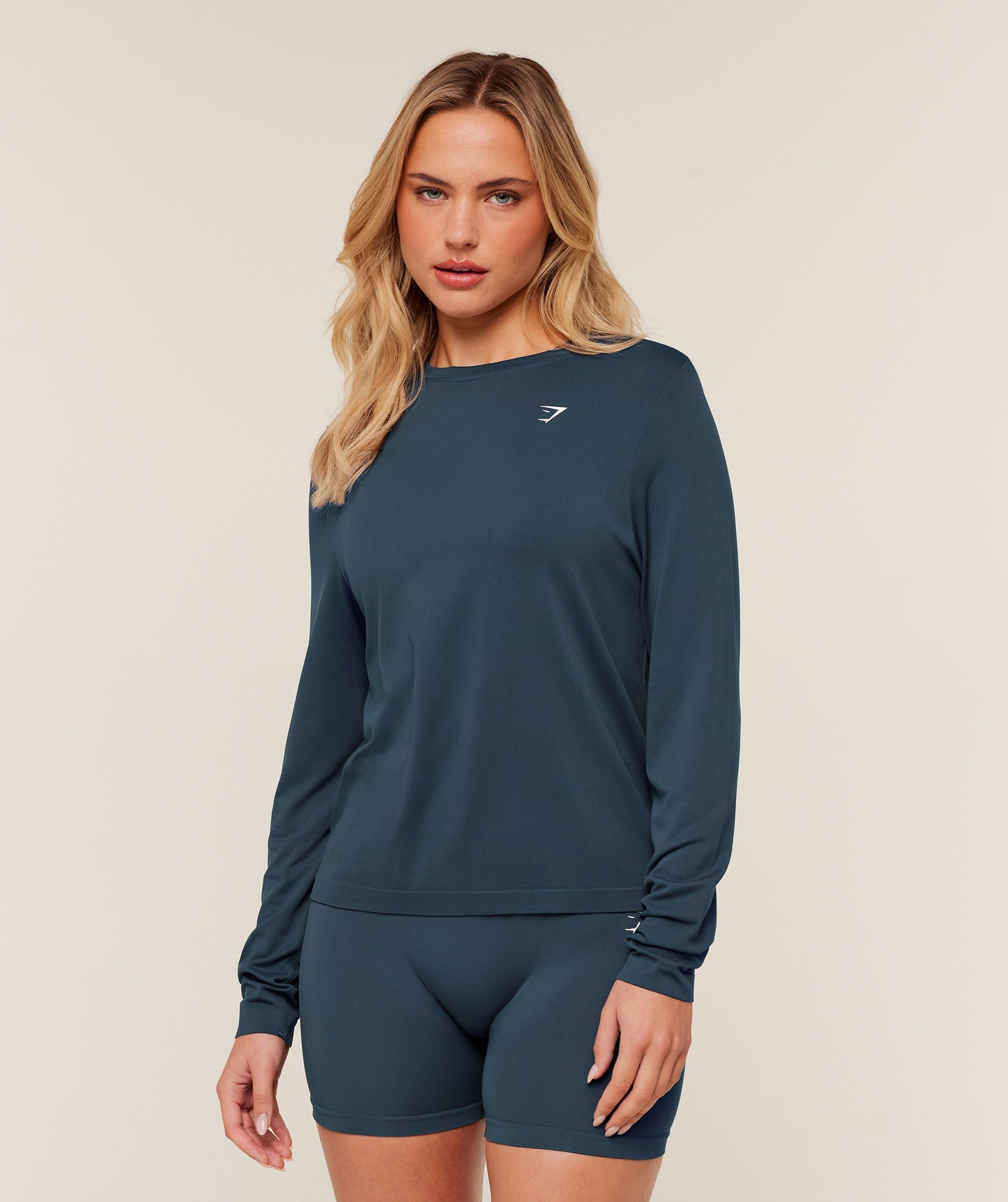 GYMSHARK - Everyday Seamless Long Sleeve Top