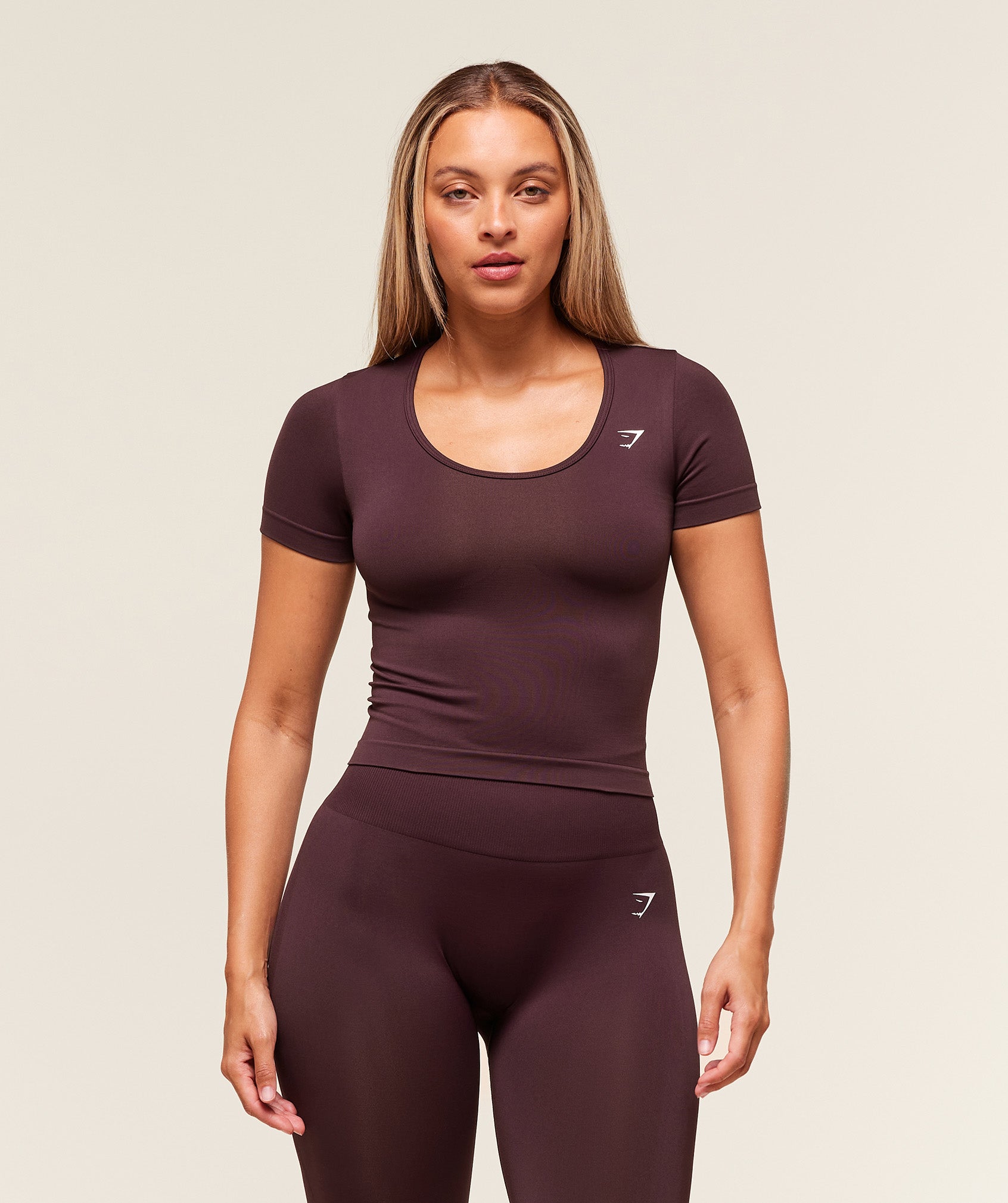 GYMSHARK - Everyday Seamless Tight Fit Crew Neck Tee