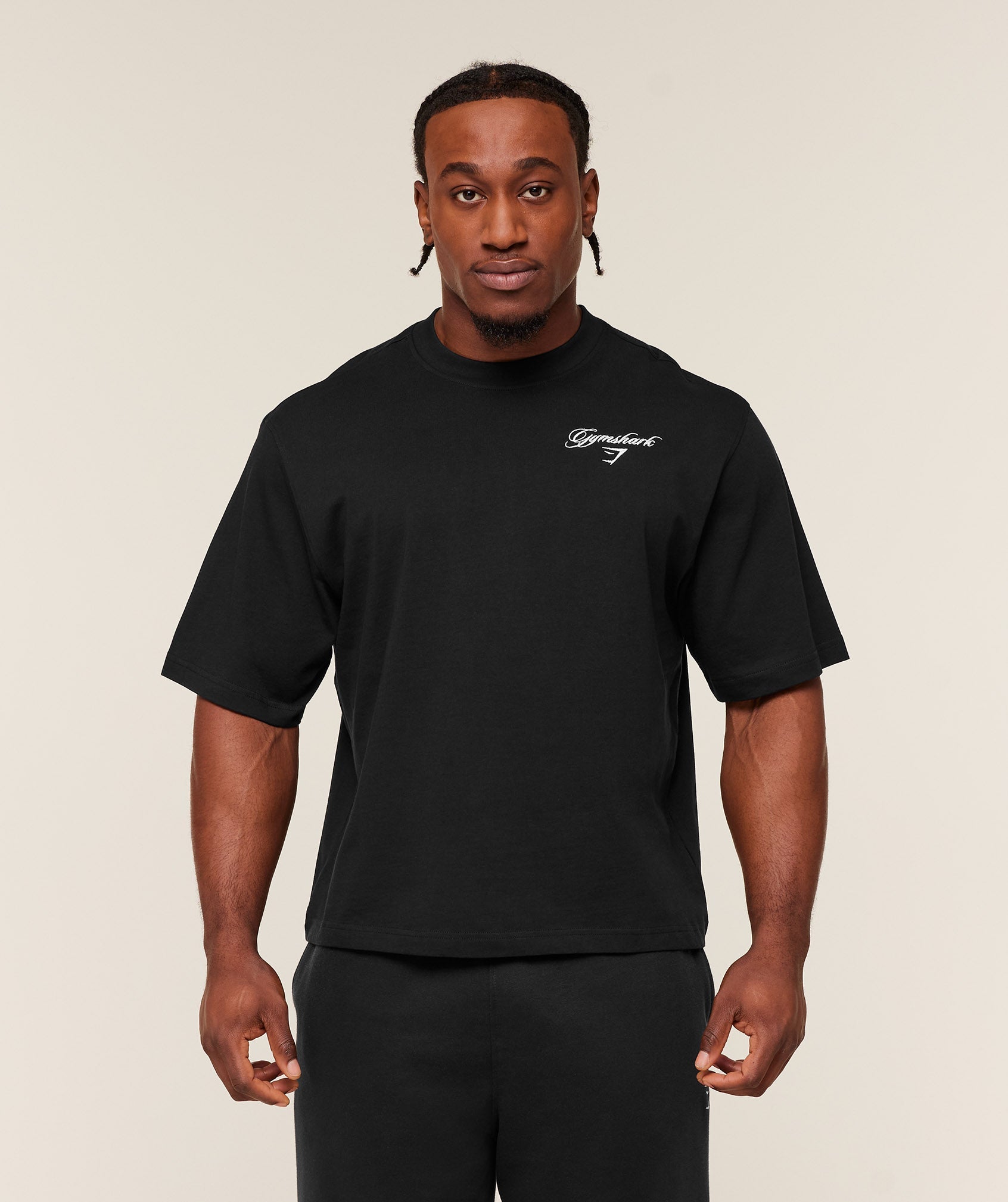 GYMSHARK - Eagle Script Graphic T-Shirt