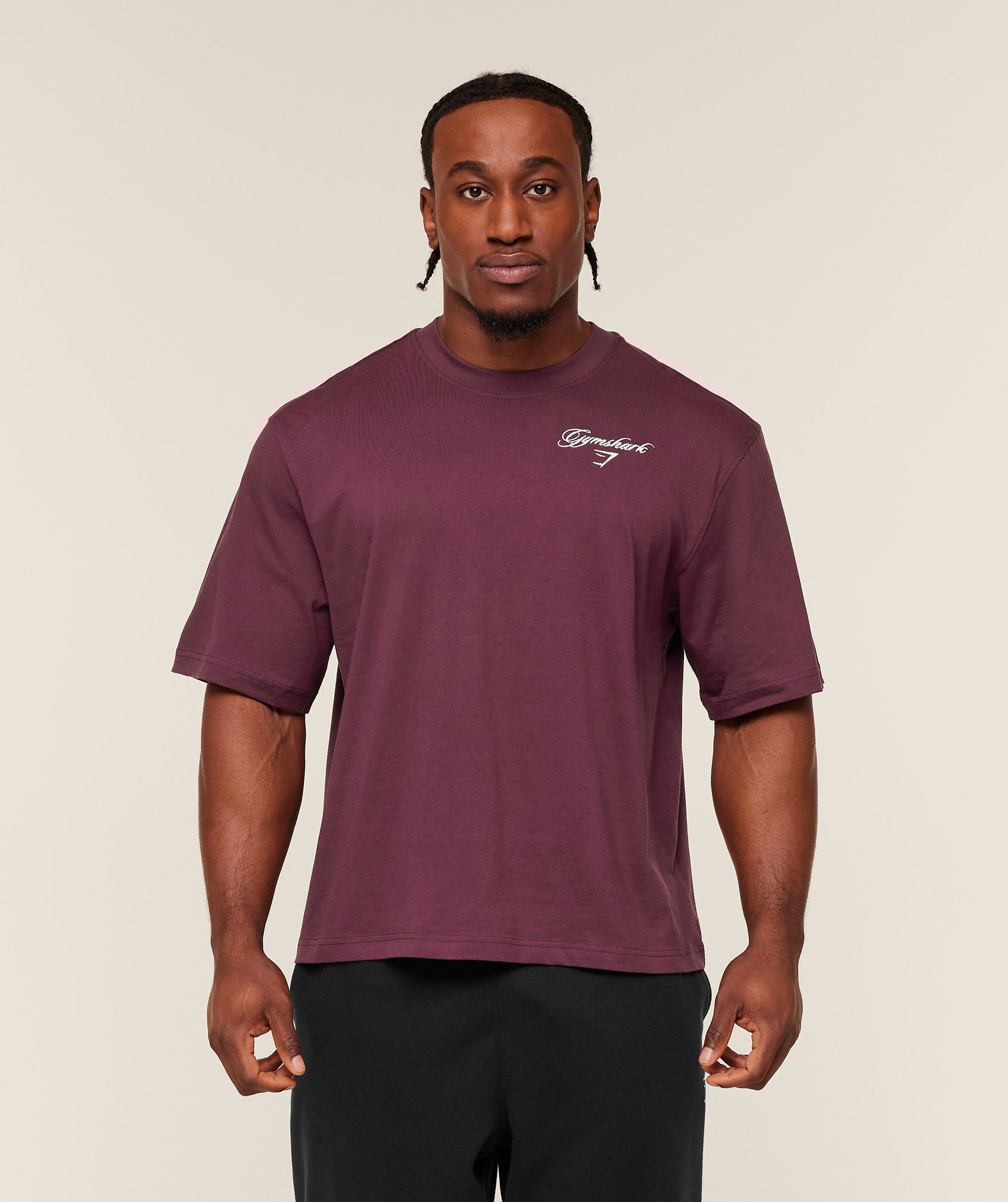 GYMSHARK - Eagle Script Graphic T-Shirt