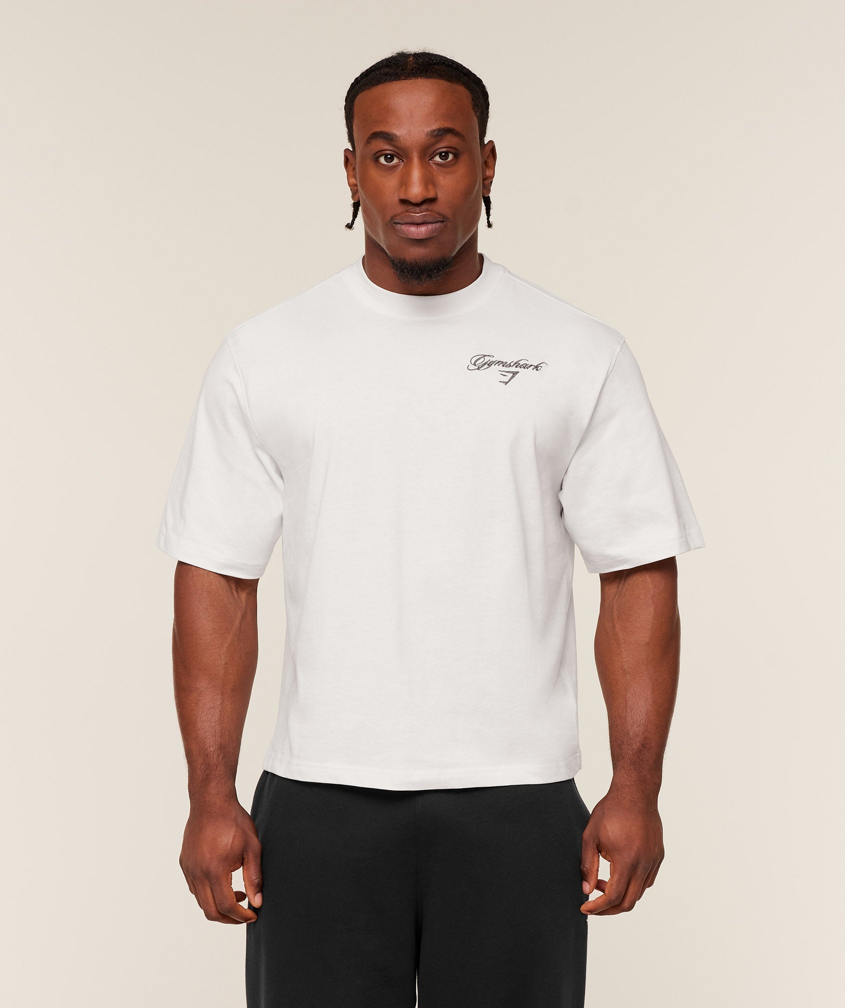 GYMSHARK - Eagle Script Graphic T-Shirt
