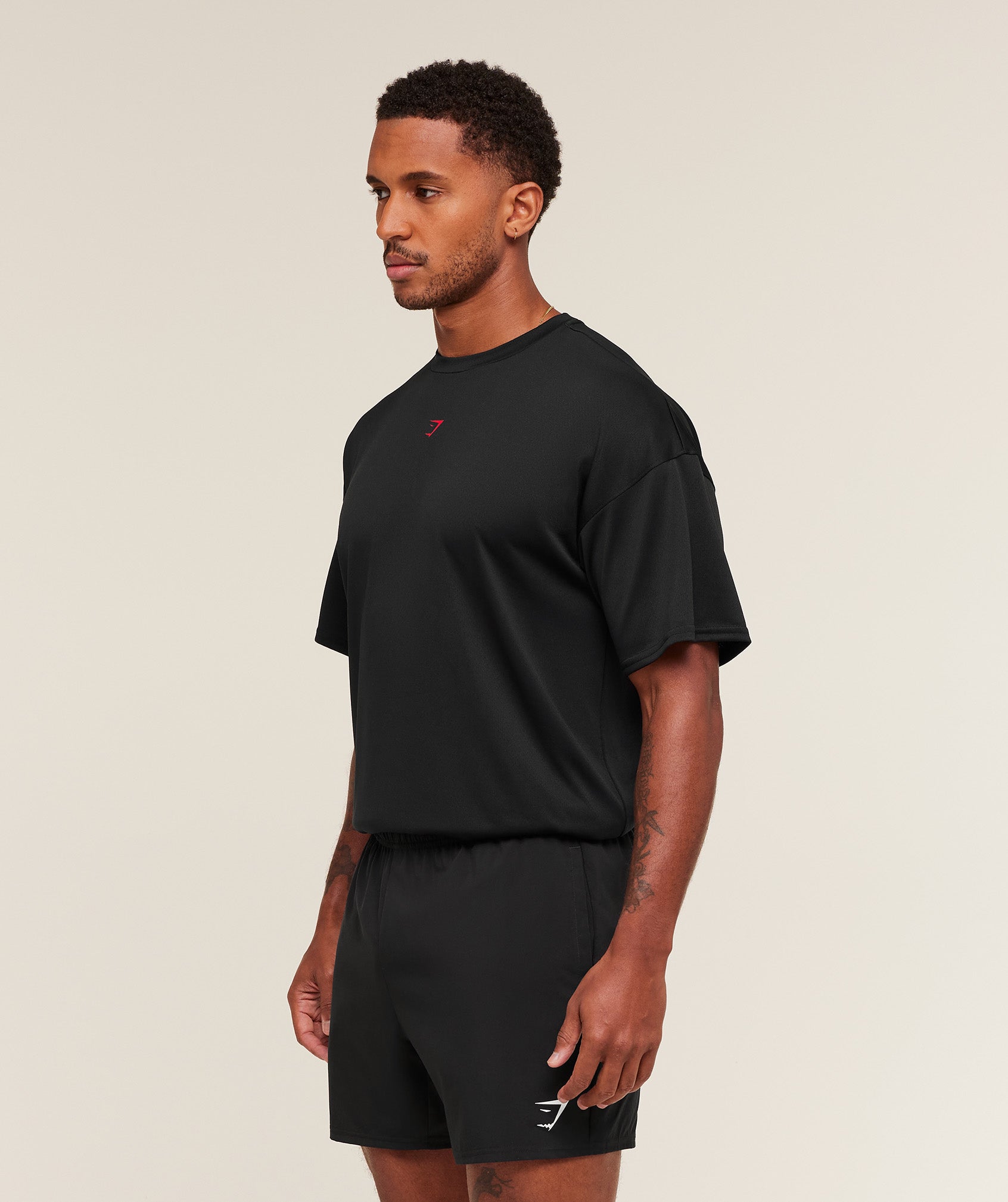 GYMSHARK - Hybrid Graphic T-Shirt
