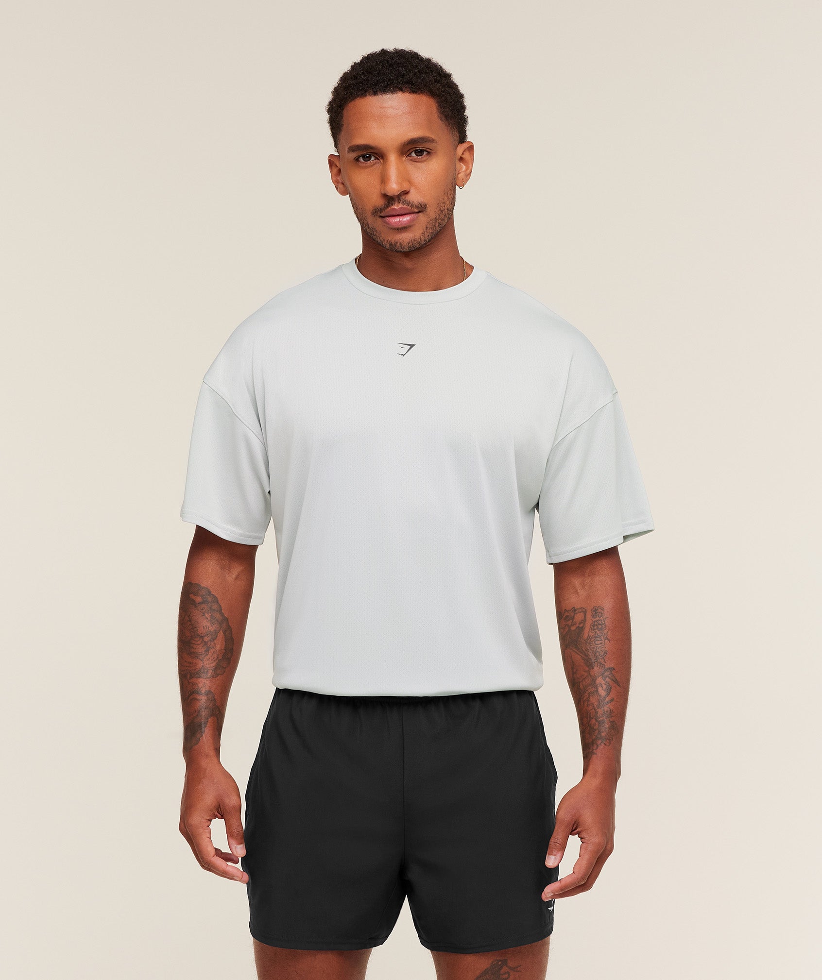 GYMSHARK - Hybrid Graphic T-Shirt