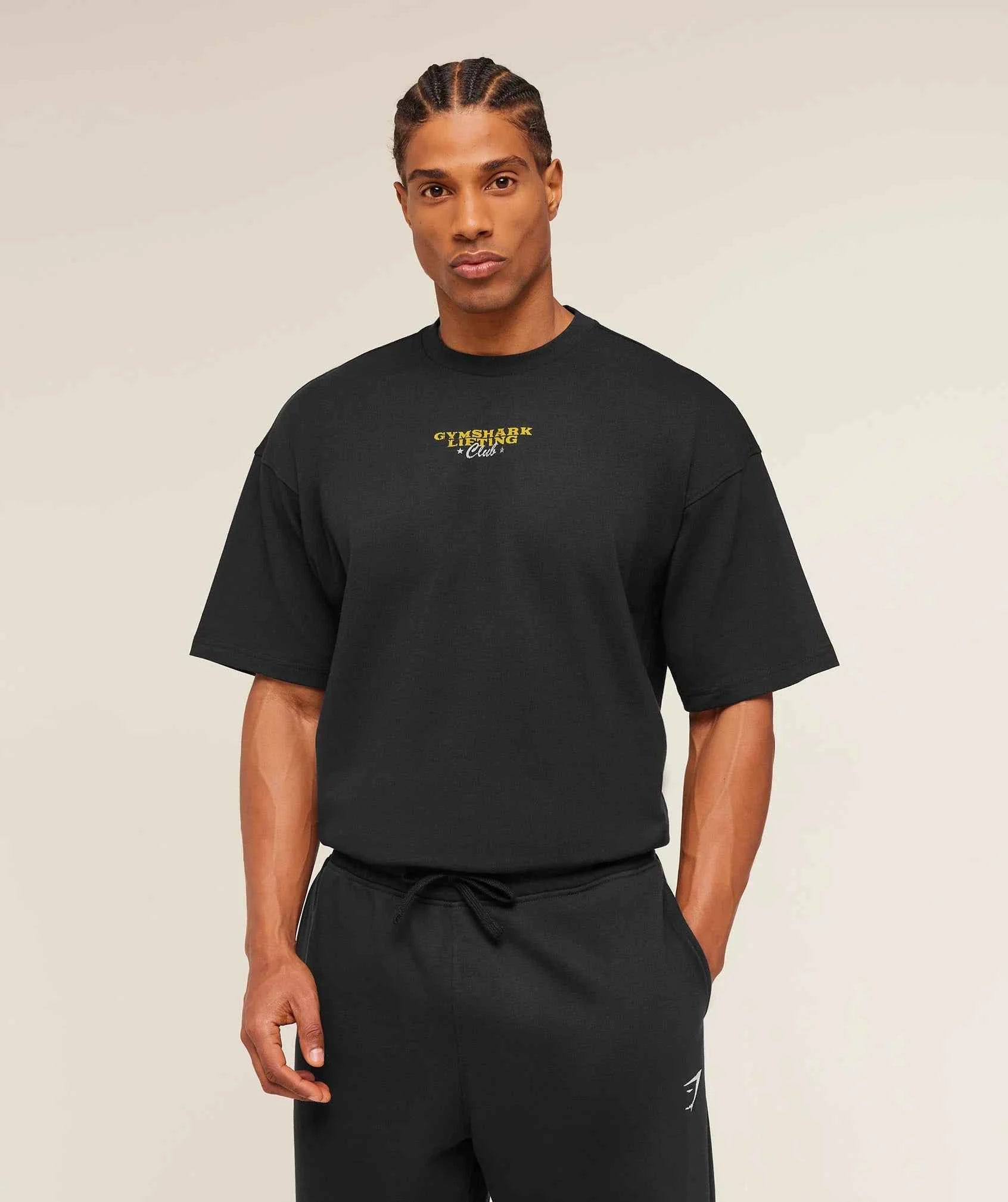 GYMSHARK-Trophy Graphic T-Shirt