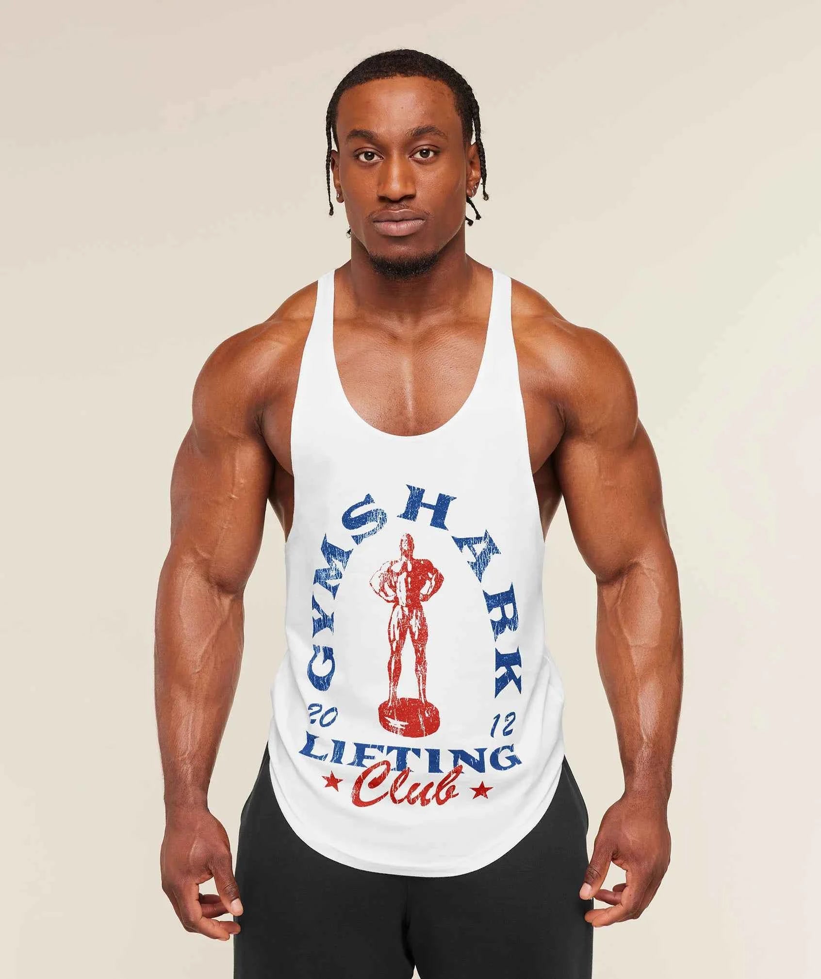 GYMSHARK-Trophy Graphic Stringer