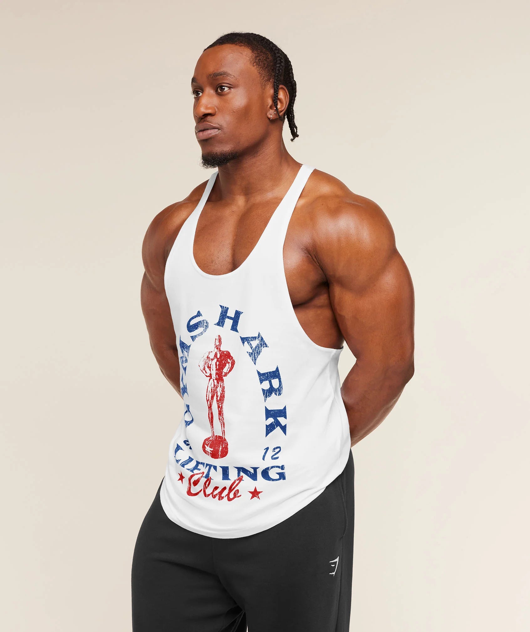 GYMSHARK - Trophy Graphic Stringer