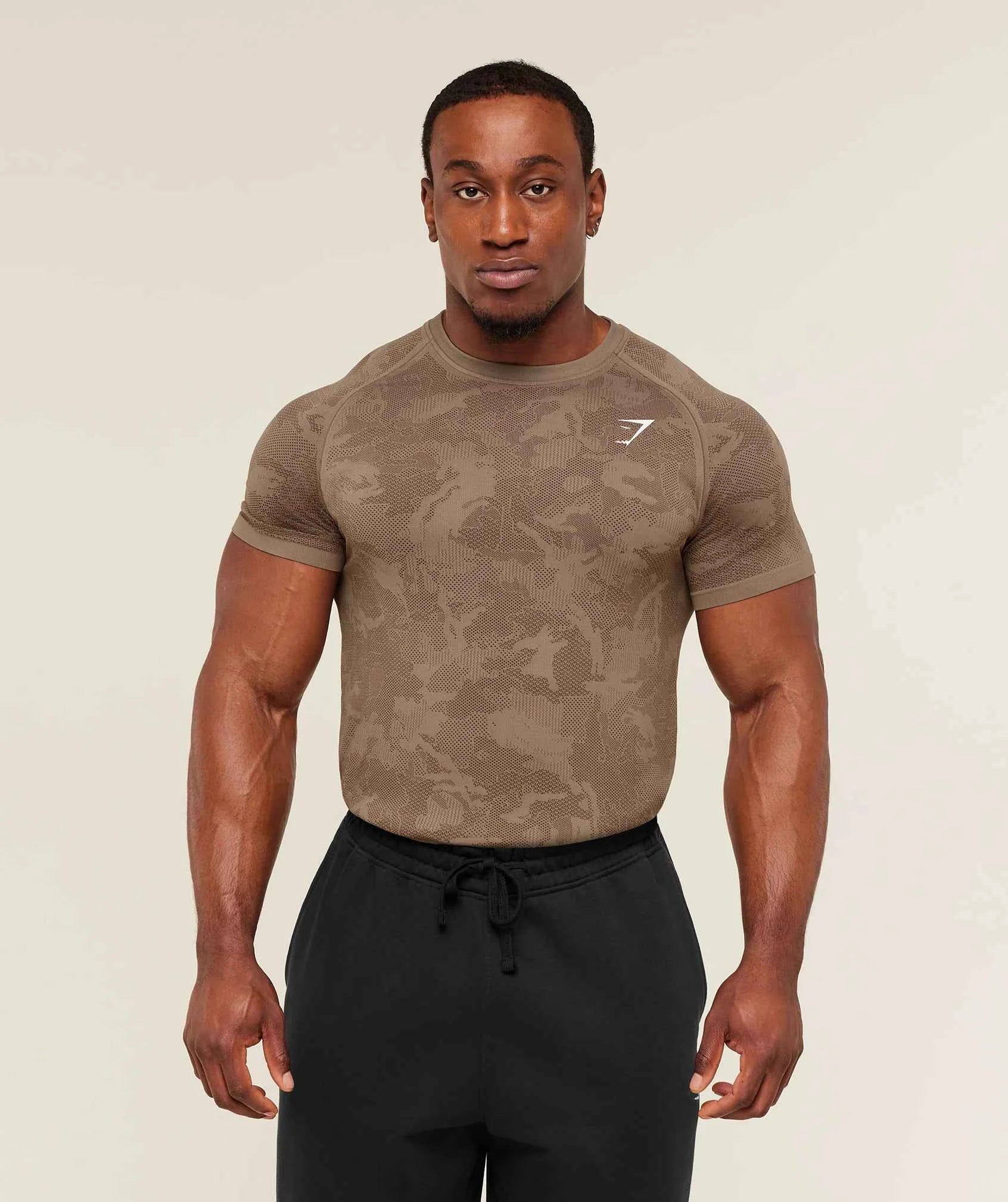 GYMSHARK-Geo Seamless T-Shirt