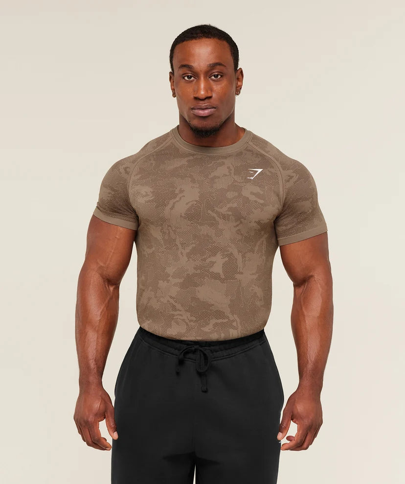 GYMSHARK - Geo Seamless T-Shirt IMMEDIATE