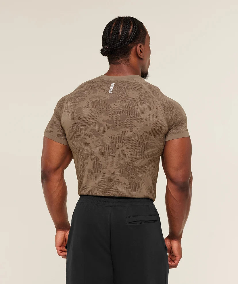GYMSHARK - Geo Seamless T-Shirt IMMEDIATE