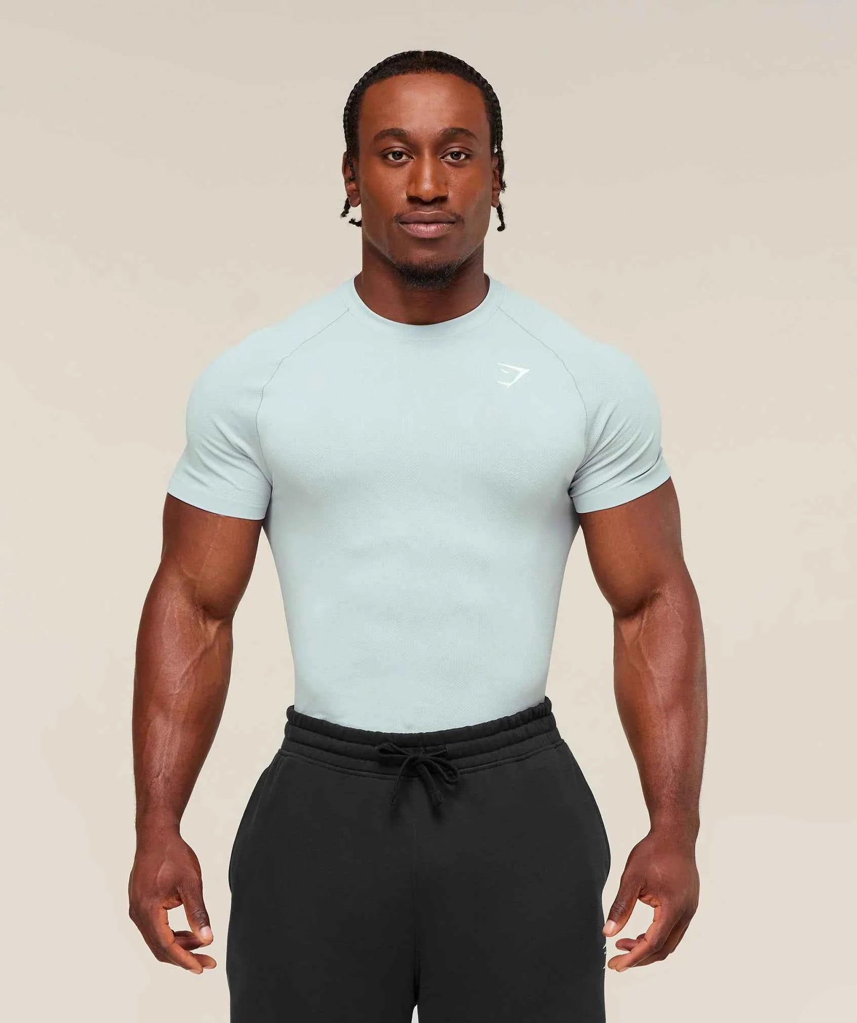 GYMSHARK-Geo Seamless T-Shirt