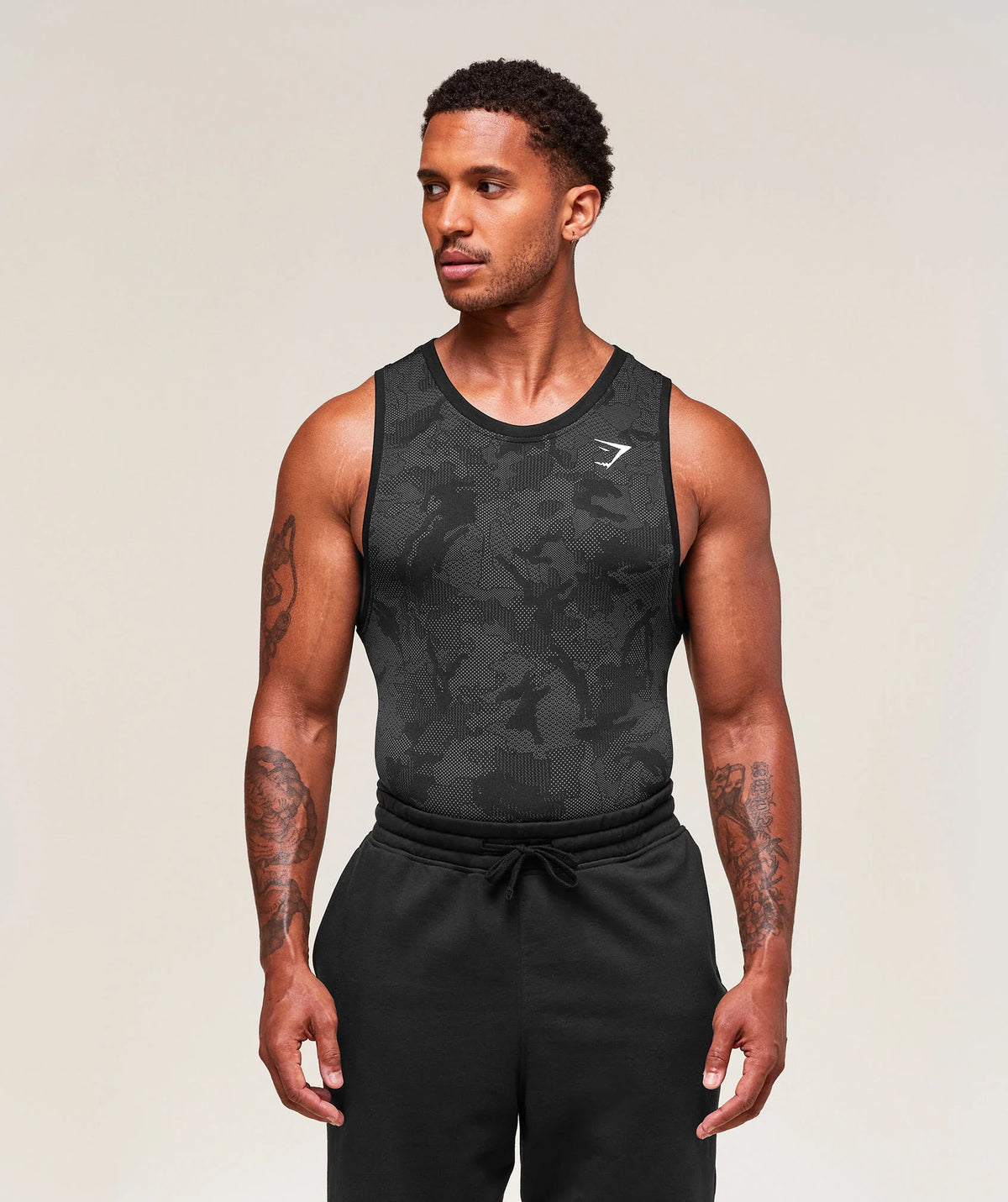 GYMSHARK - Geo Seamless Tank