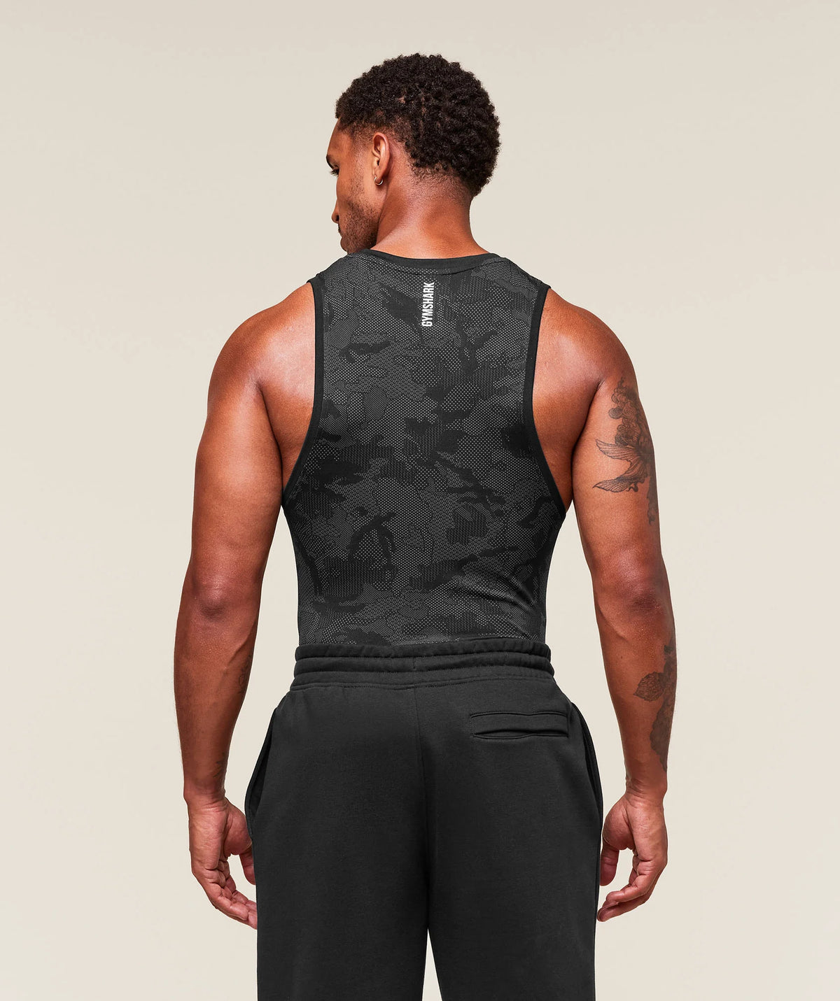 GYMSHARK - Geo Seamless Tank