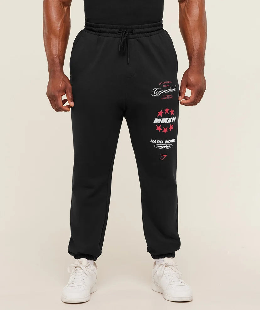GYMSHARK - Global Lifting Graphic Pants