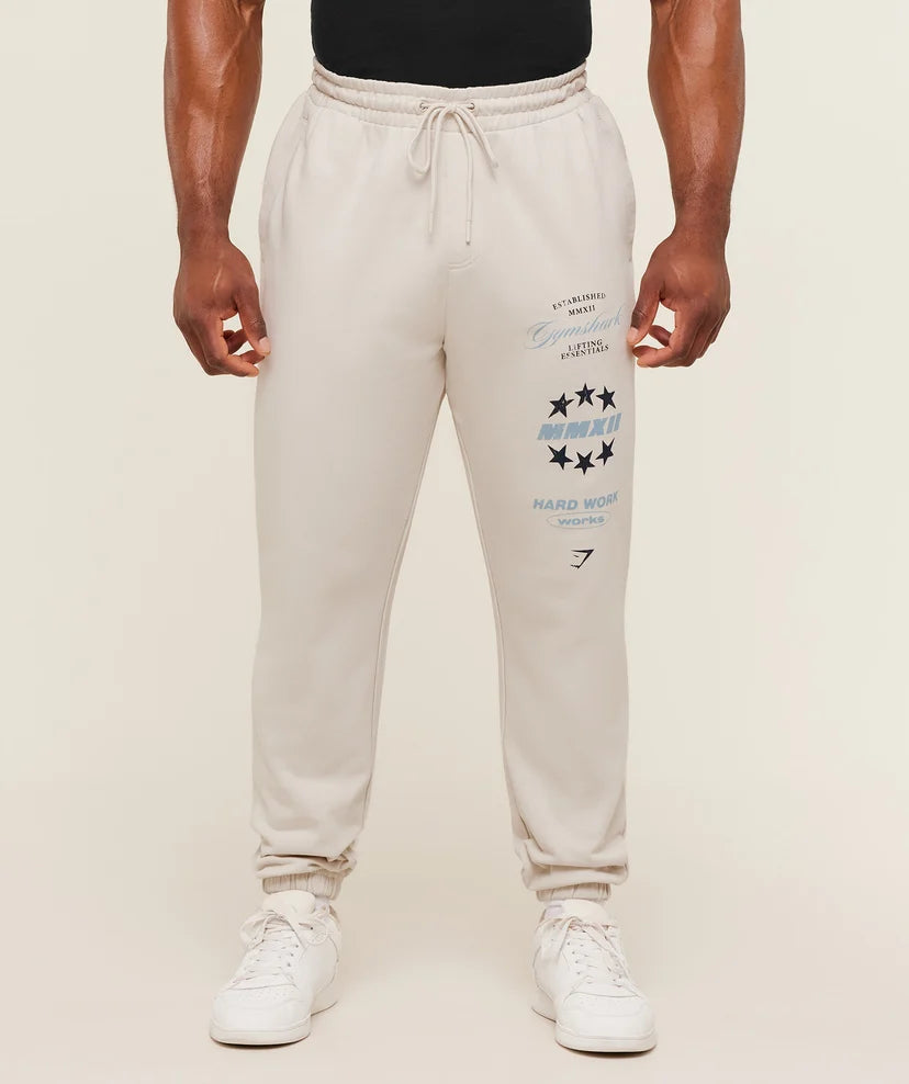 GYMSHARK - Global Lifting Graphic Pants