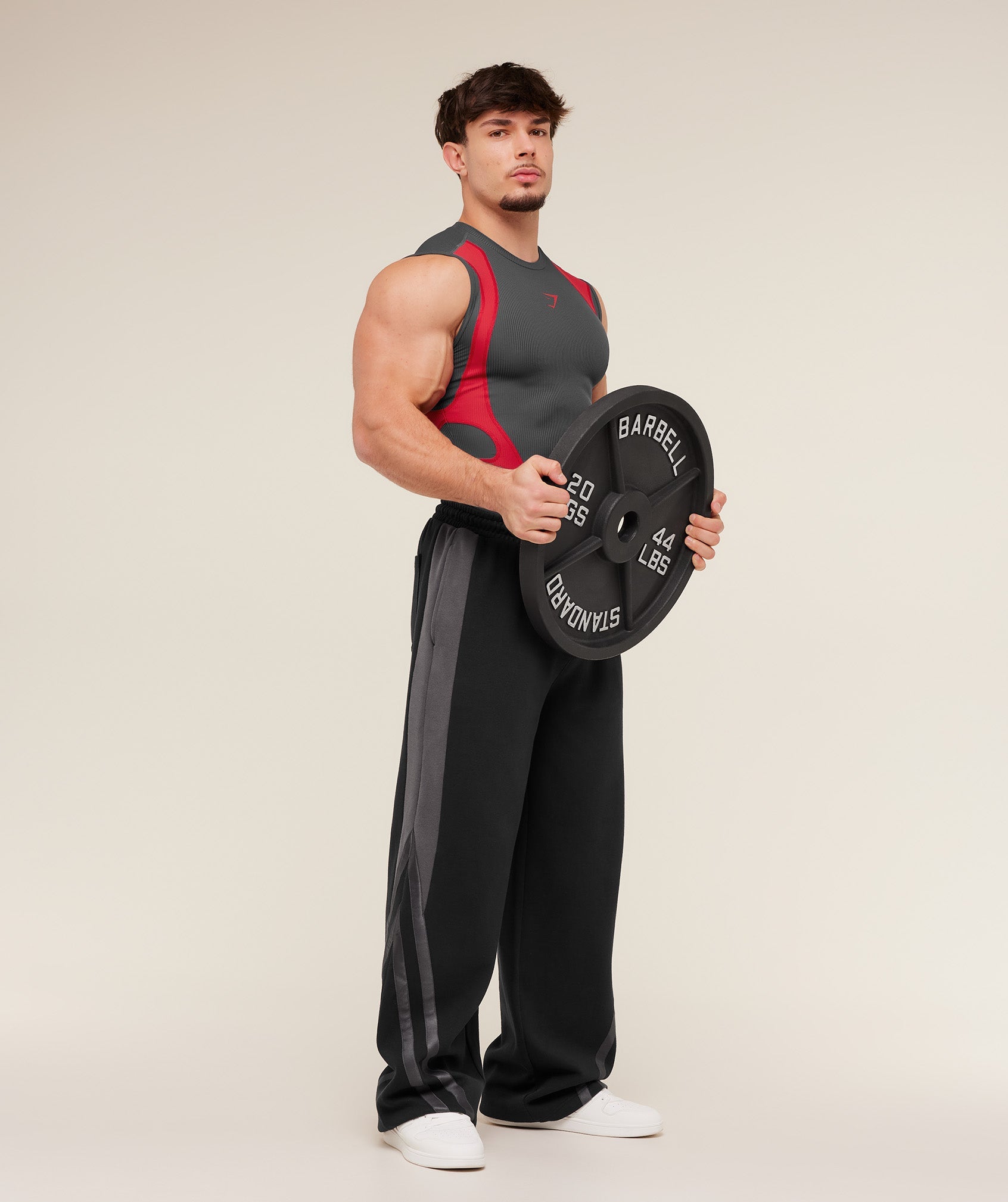 GYMSHARK - Gymshark x Carlos Belcast Tank Baselayer - Onyx Grey
