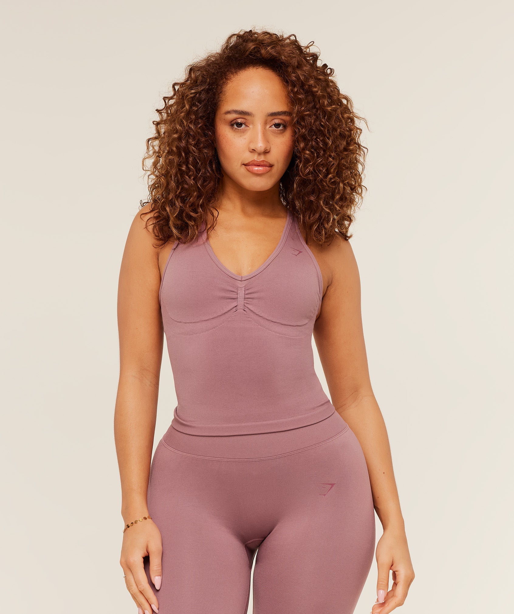 GYMSHARK - Lift Seamless Tank with Shelf