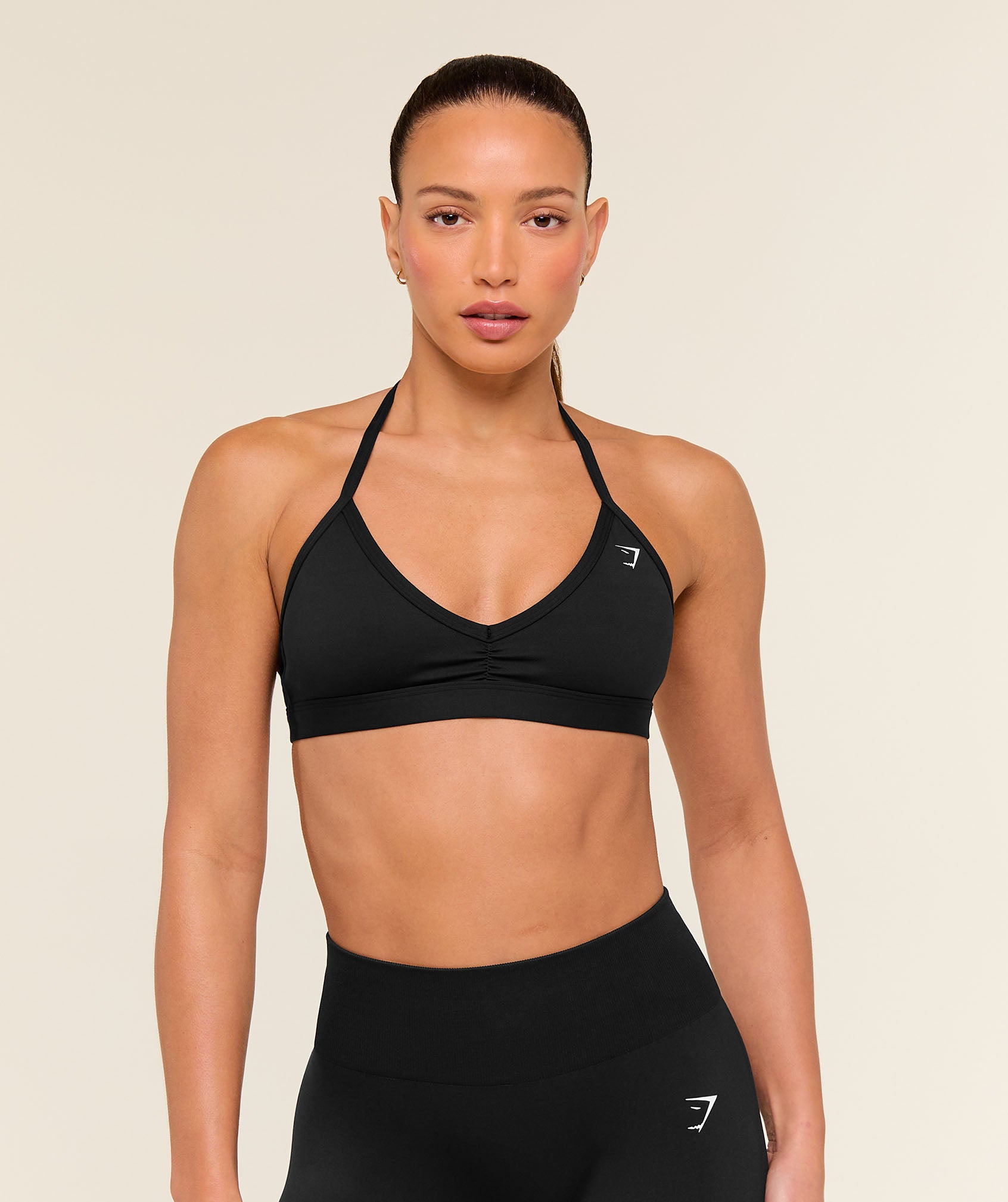 GYMSHARK - Minimal Halterneck Sports Bra