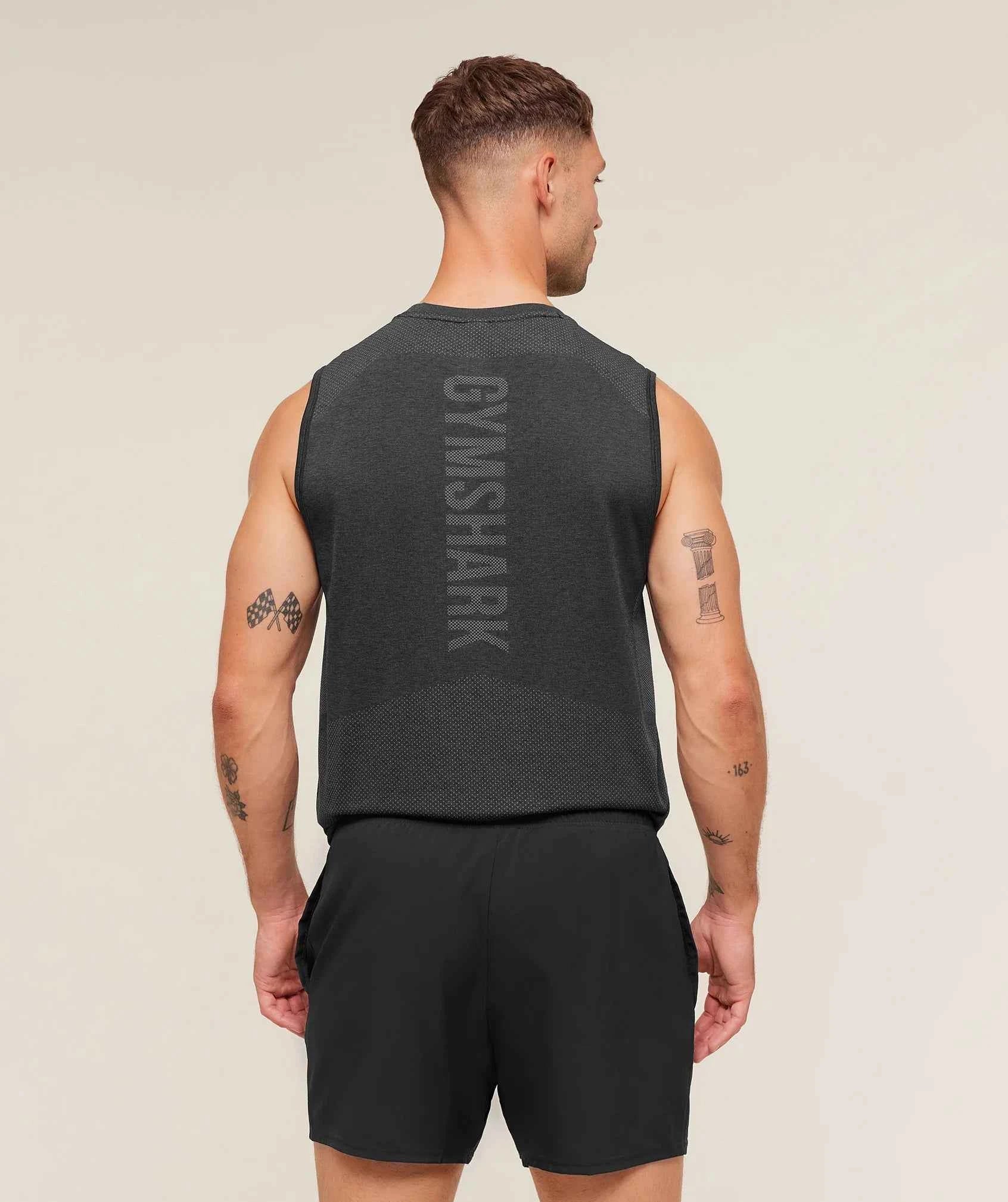 GYMSHARK-Lightweight Seamless Tank
