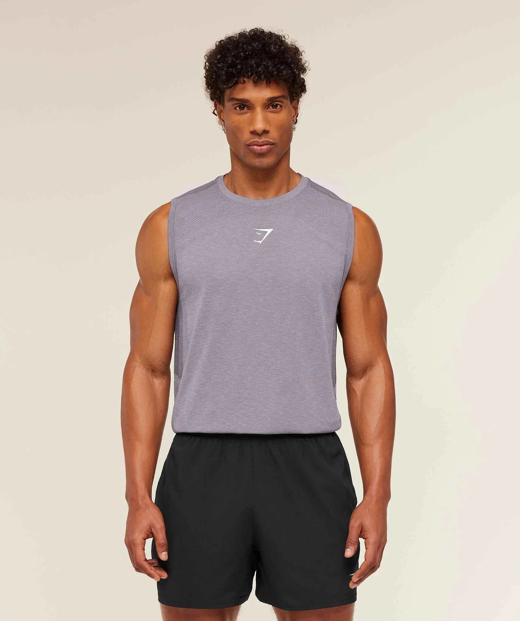 GYMSHARK-Lightweight Seamless Tank