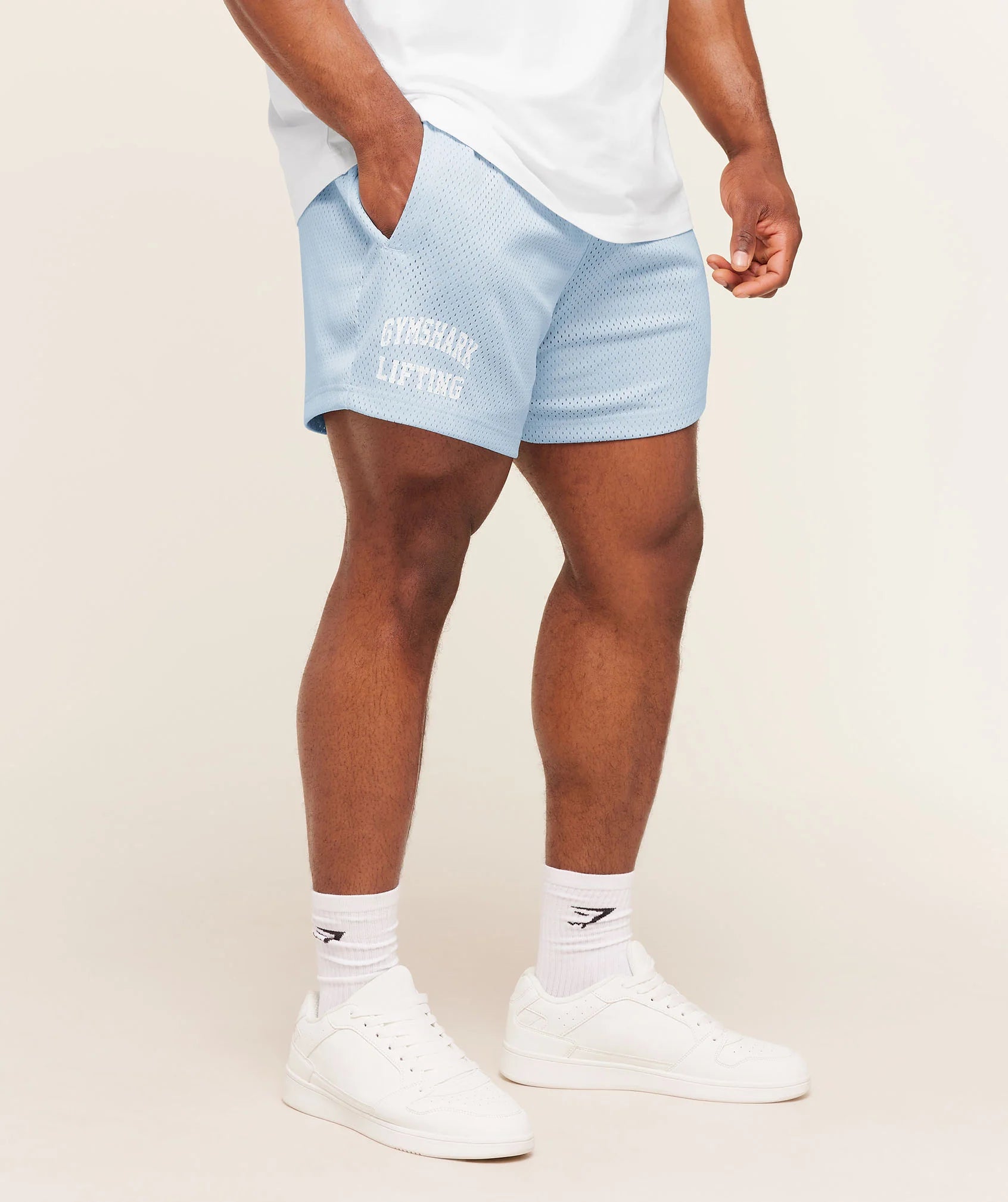 GYMSHARK - Lifting Mesh 5" Shorts
