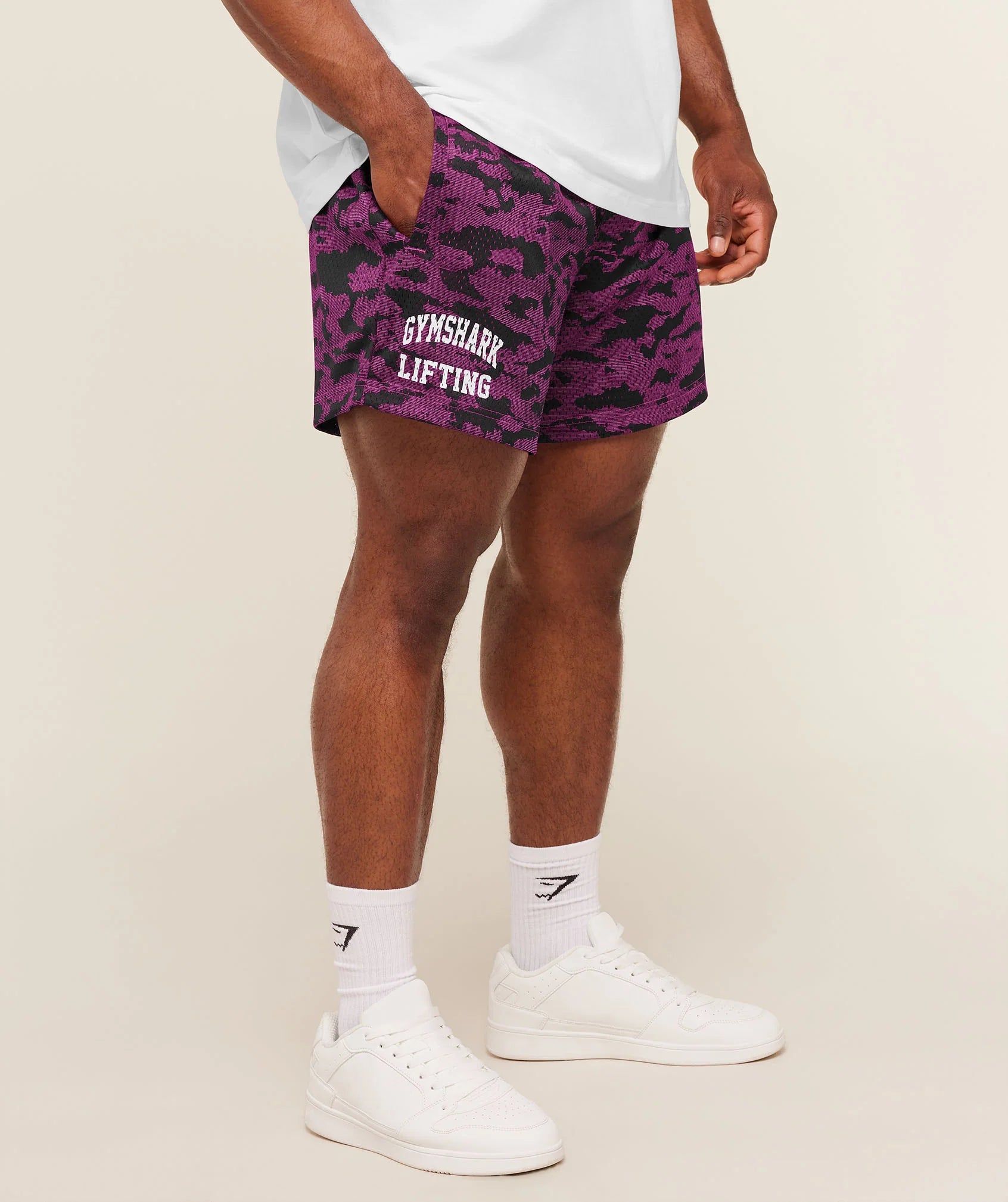 GYMSHARK - Lifting Mesh 5" Shorts