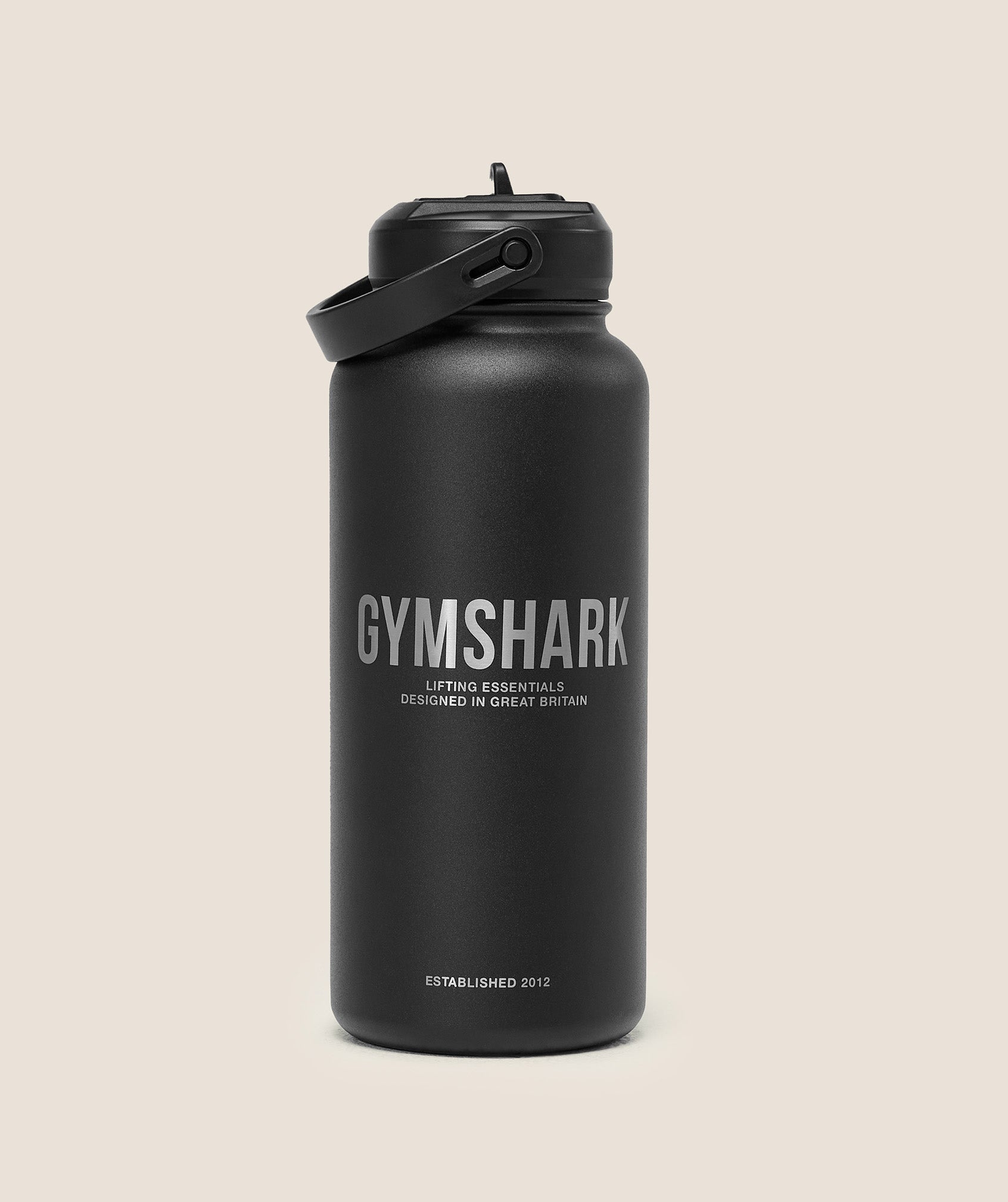 GYMSHARK - Metal Insulated Straw Bottle 1L