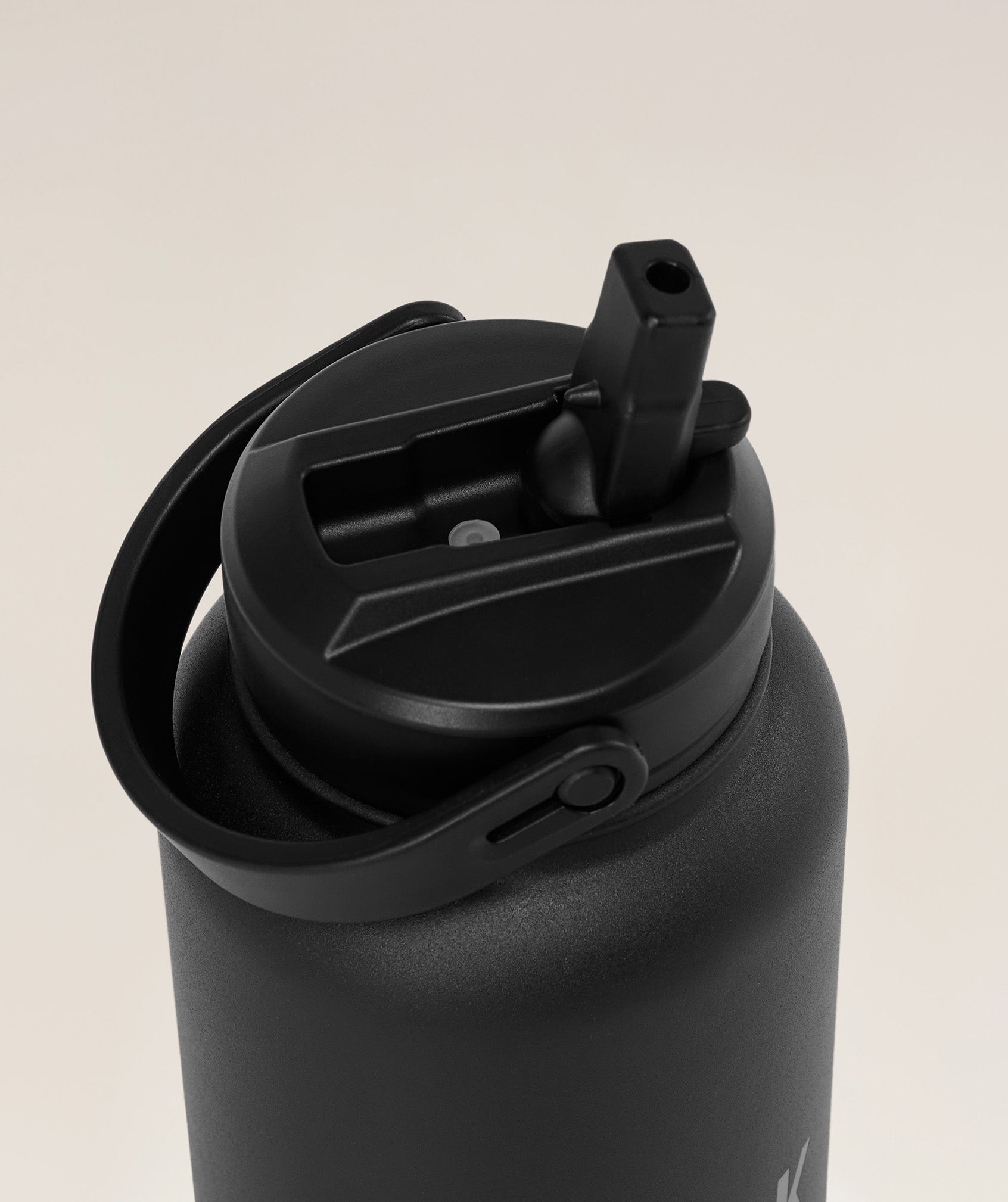 GYMSHARK - Metal Insulated Straw Bottle 1L