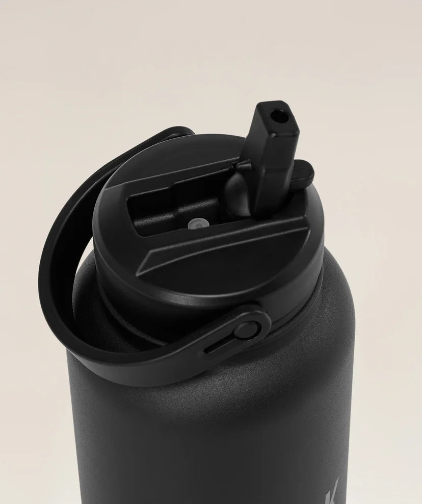GYMSHARK - Metal Insulated Straw Bottle 1L