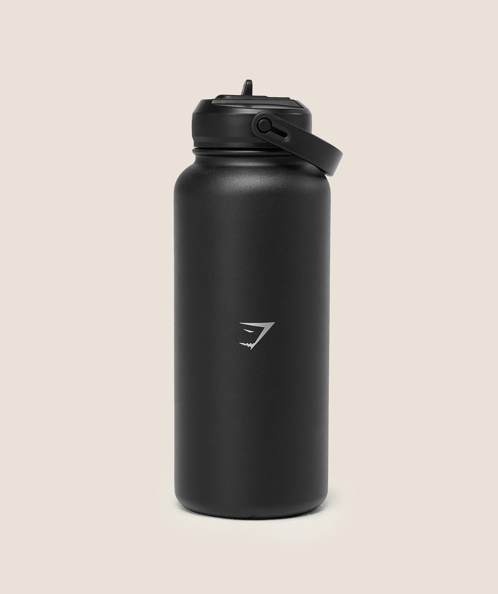 GYMSHARK - Metal Insulated Straw Bottle 1L